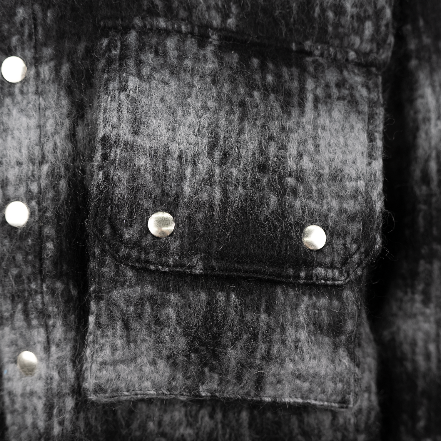 Mohair Check Shirt
