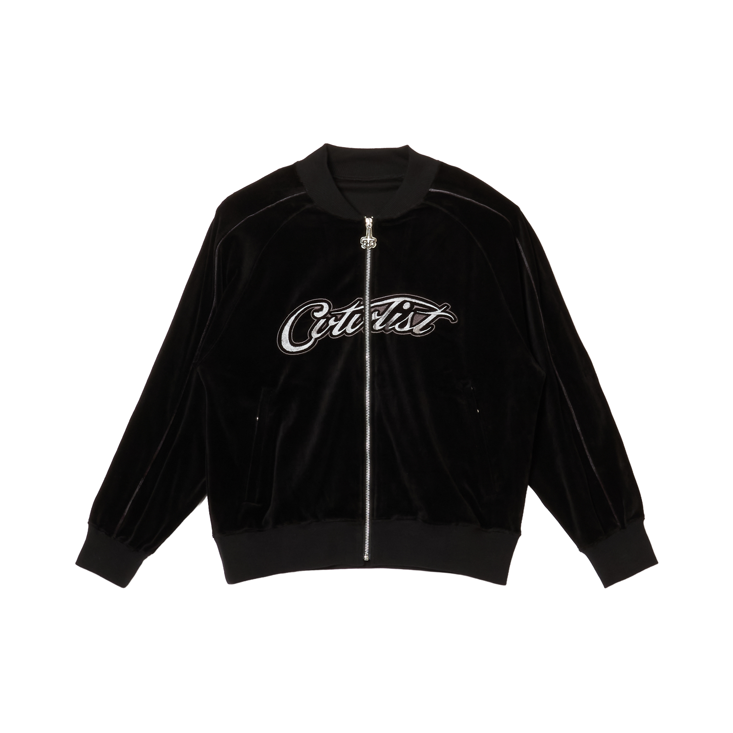 Velour Blouson Jacket