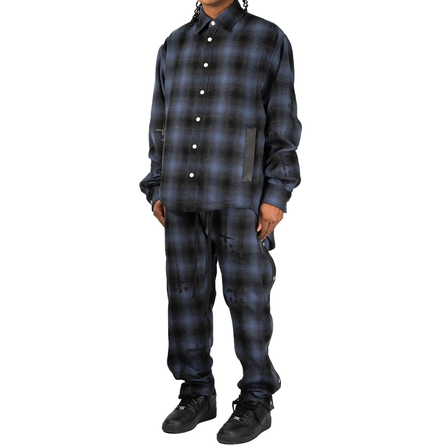 Grunge Sidesnap Pants