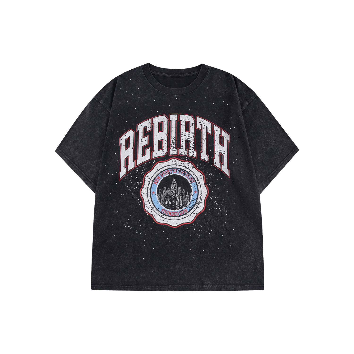 Rebirth College Crystal Tee