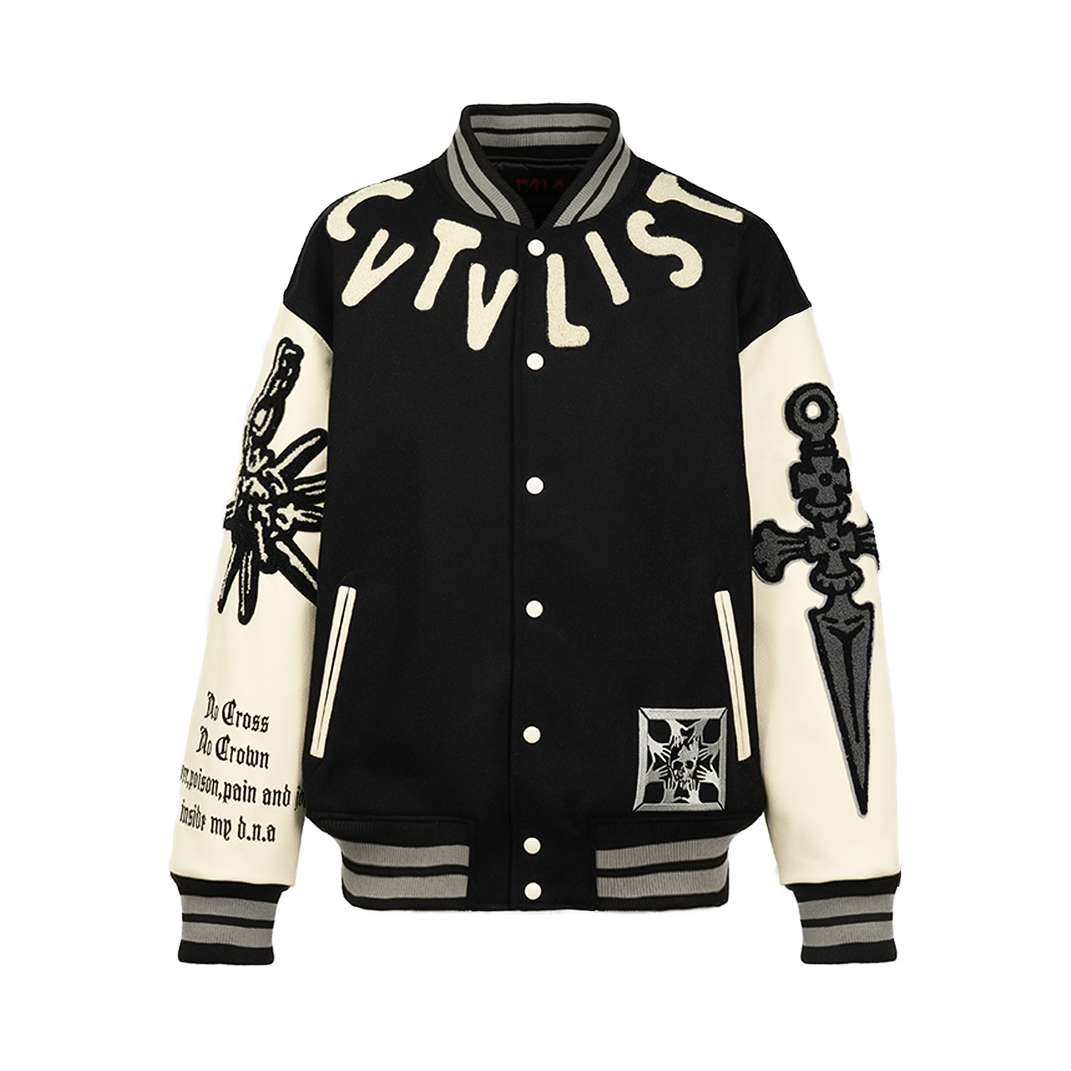 Back Crosses University Jacket '25