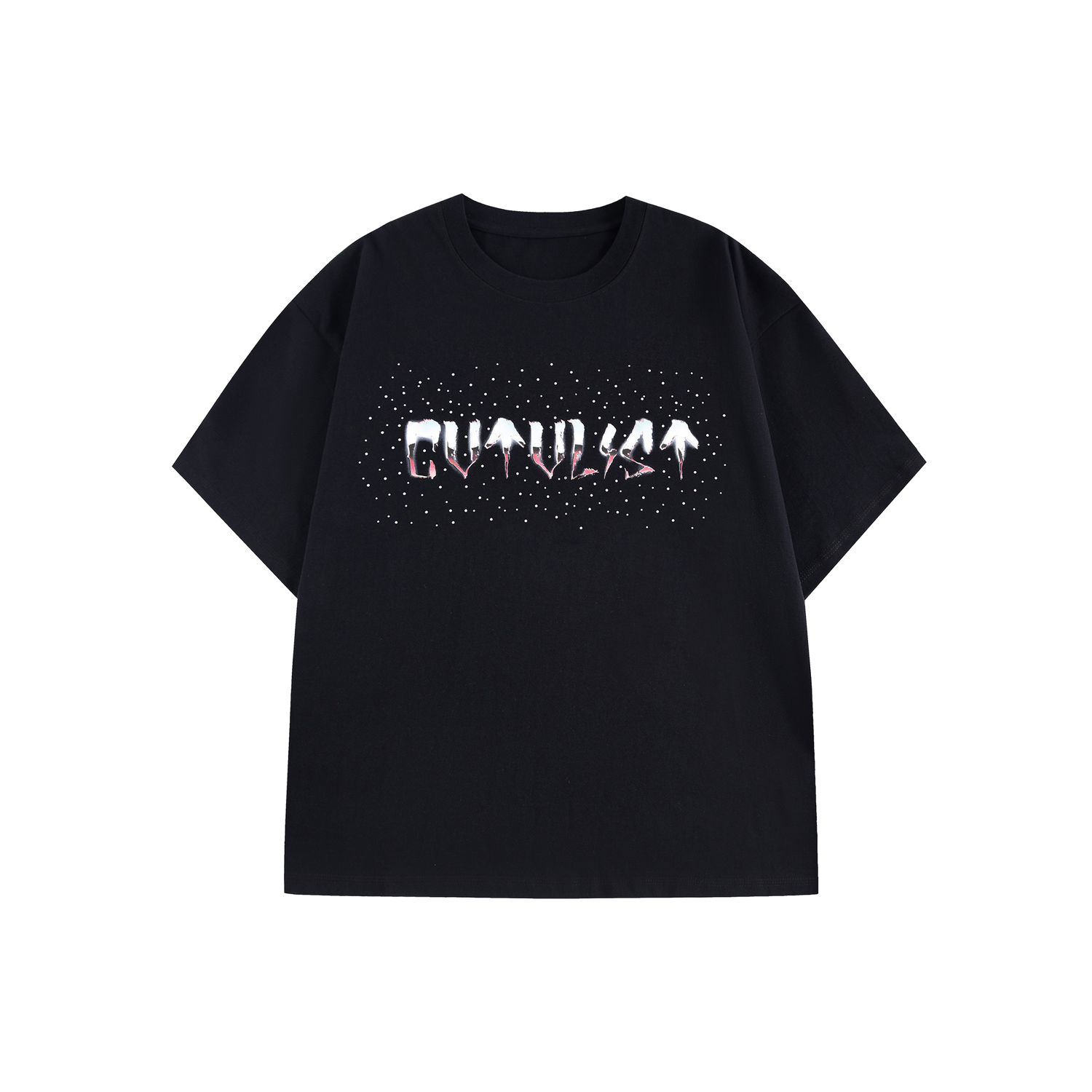Metallic Logo Crystal Tee