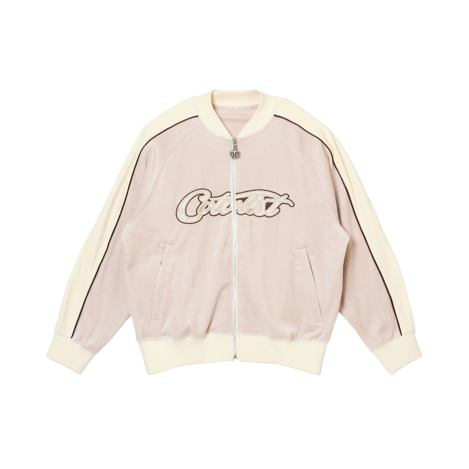 Velour Blouson Jacket