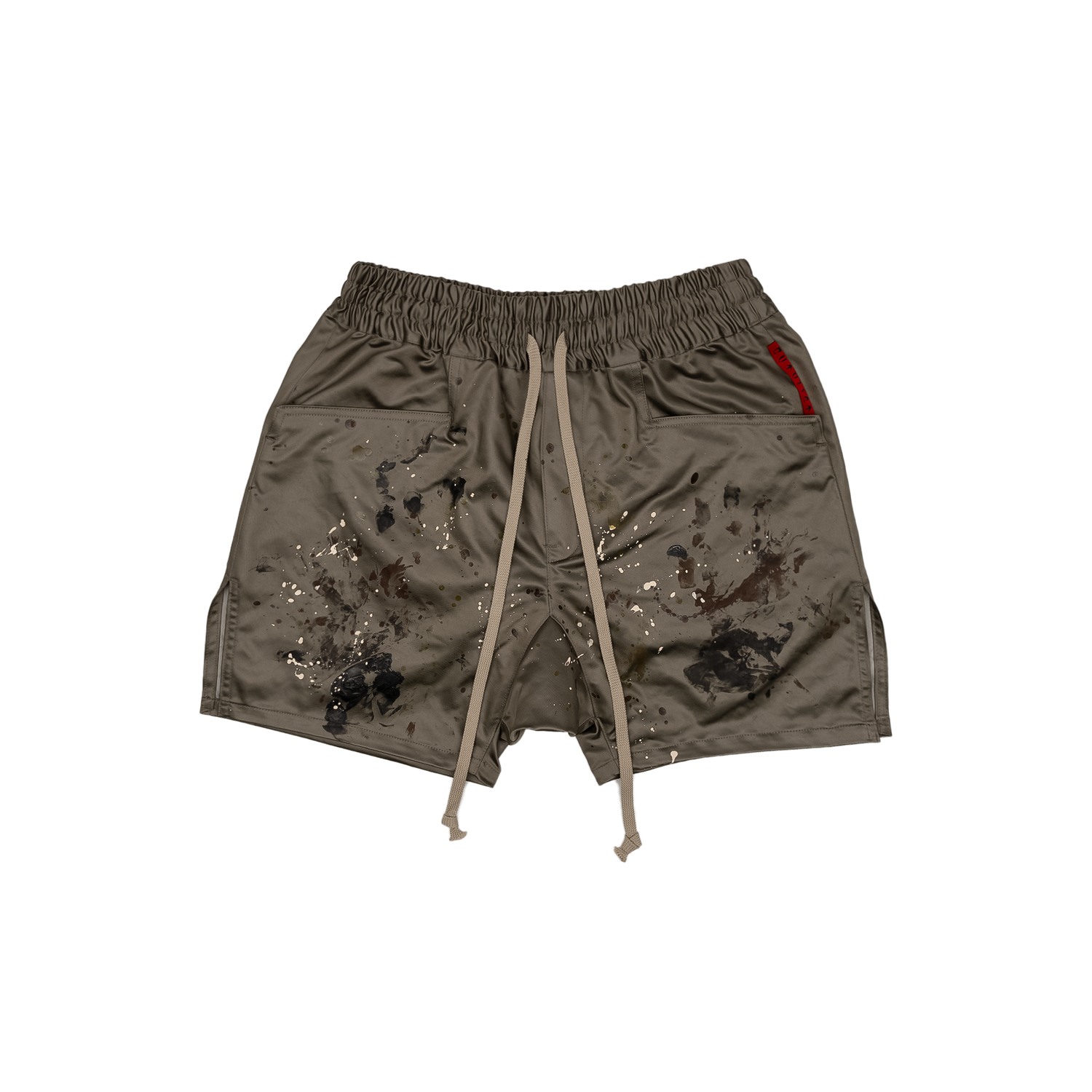 Painted Slit Shorts