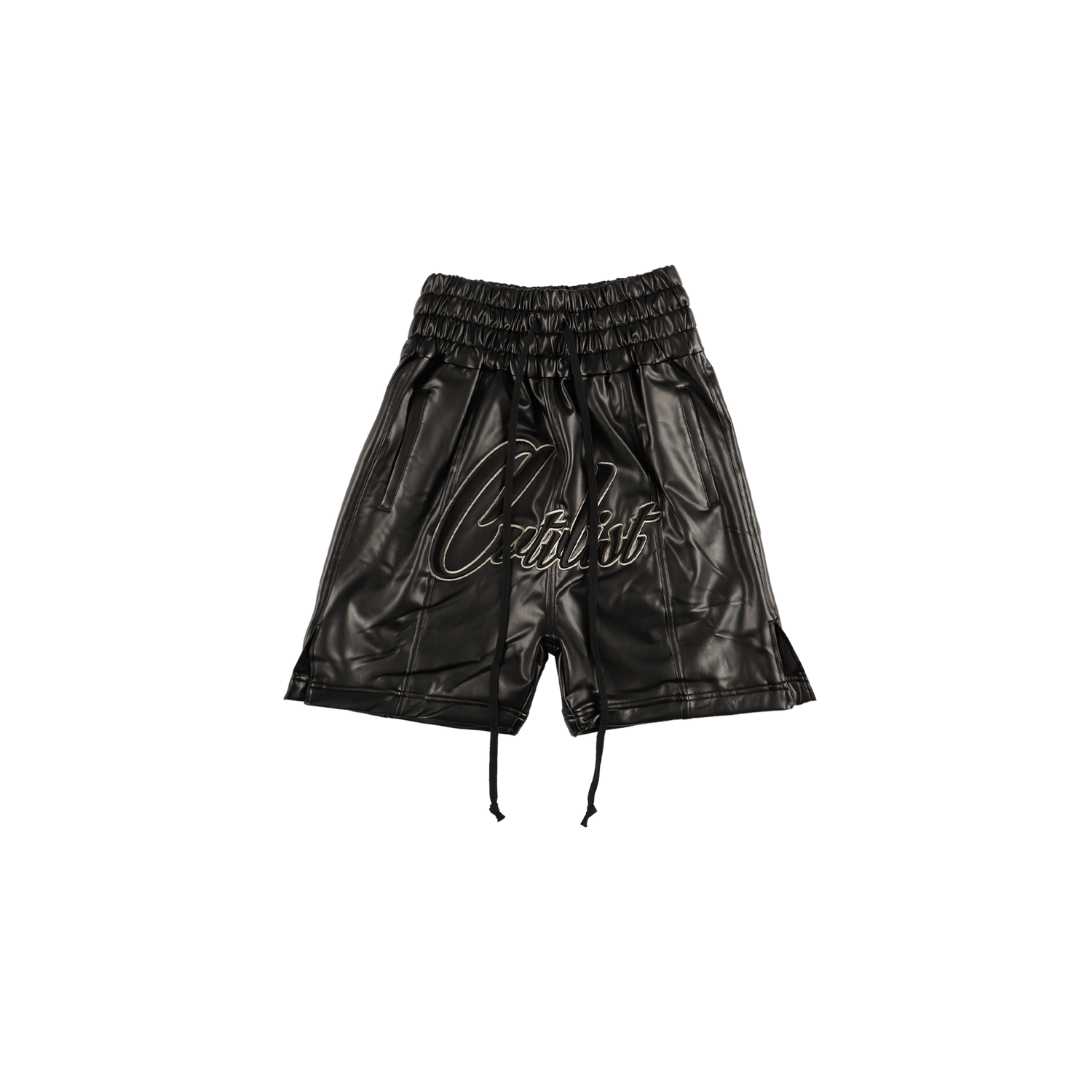 Leather Short Pants