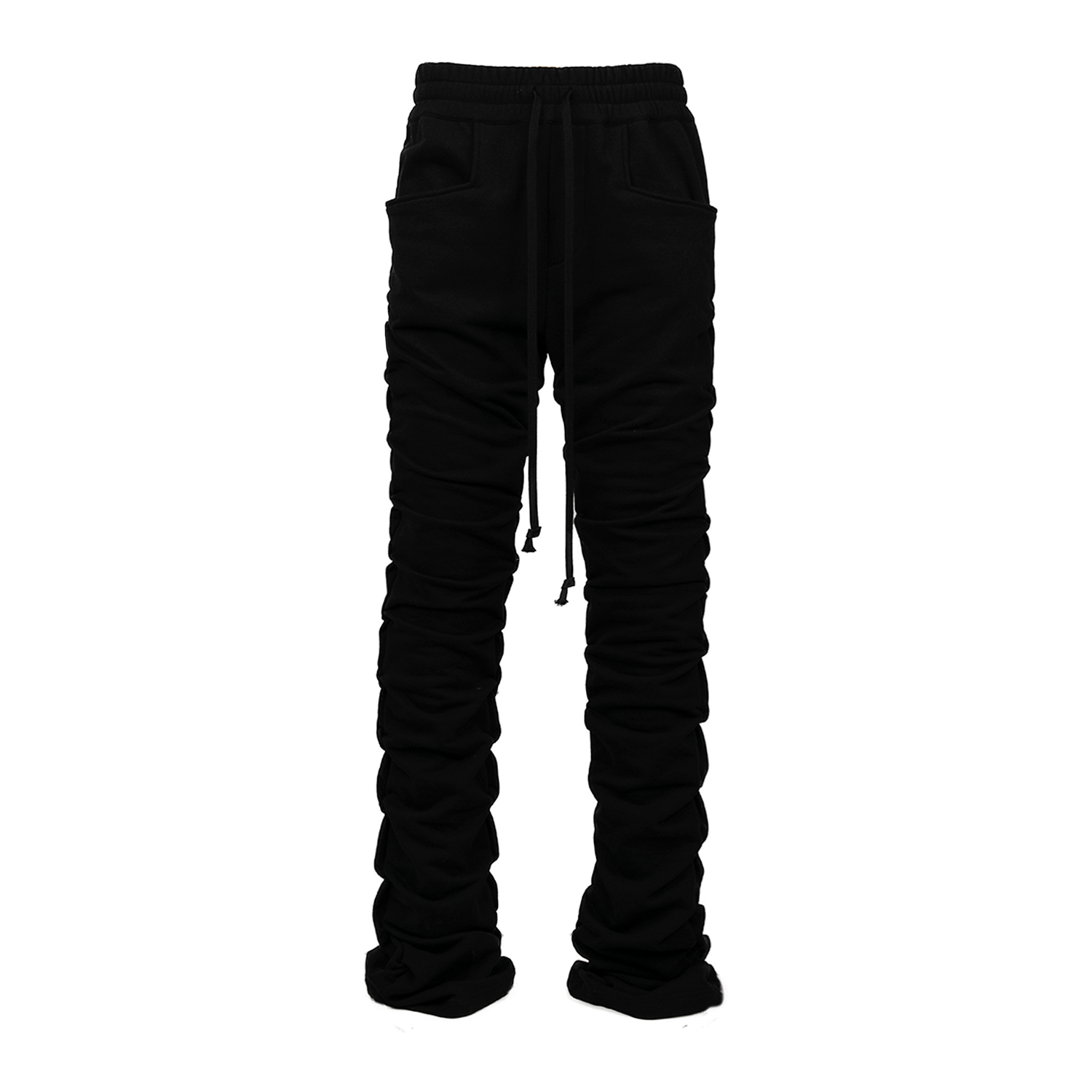 Gathered Flare Pants