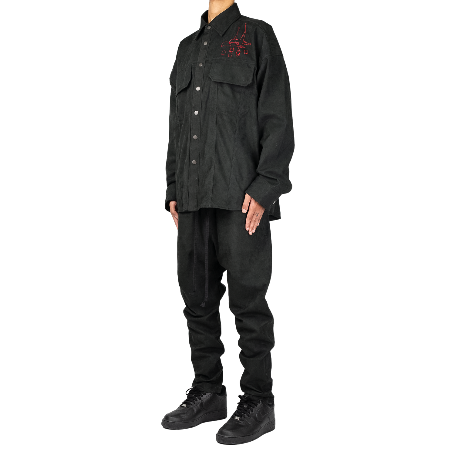 Artificial Suede Pants