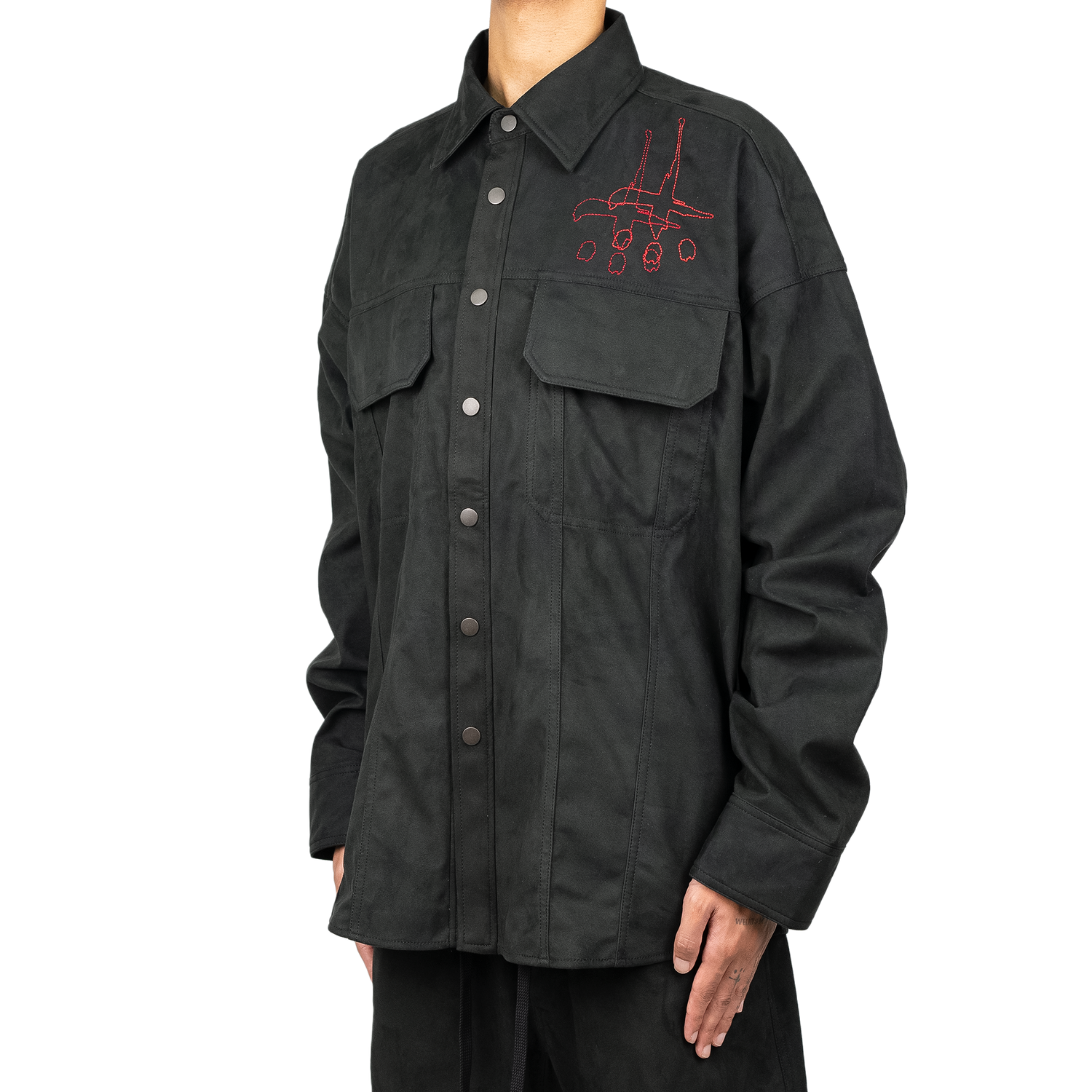 Artificial Suede Shirt