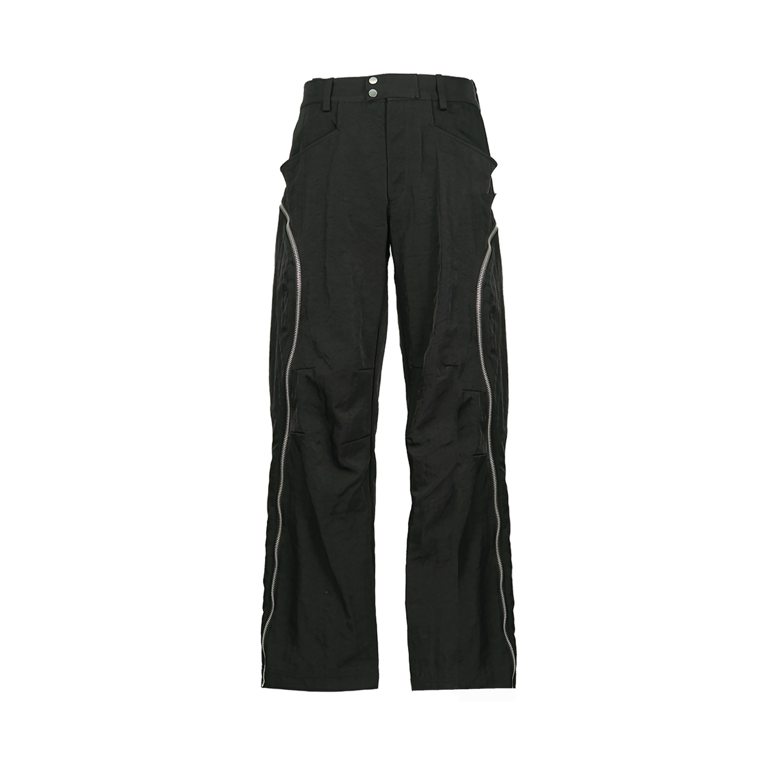 Nylon Zip Pants