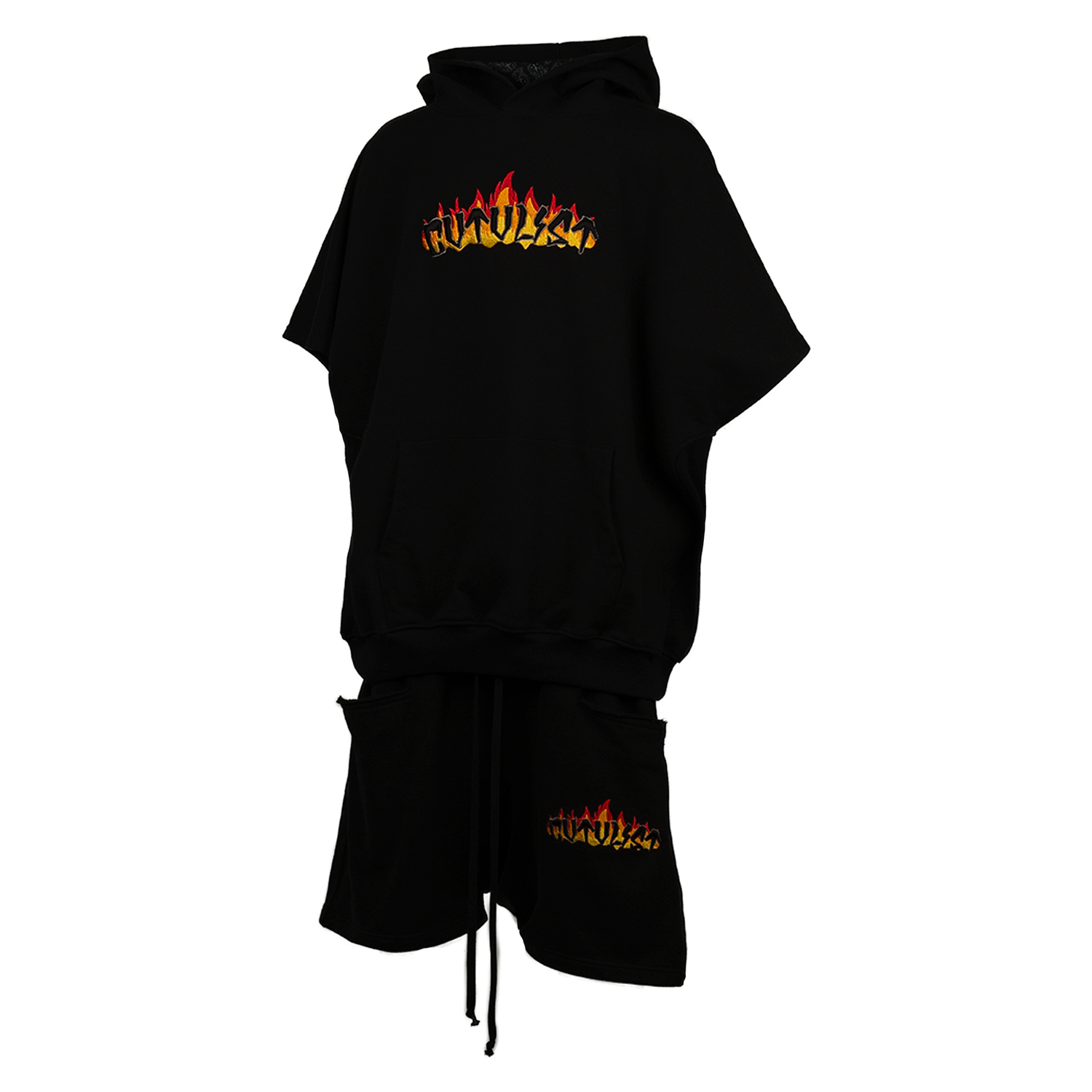 Usual Fire Logo Shorts