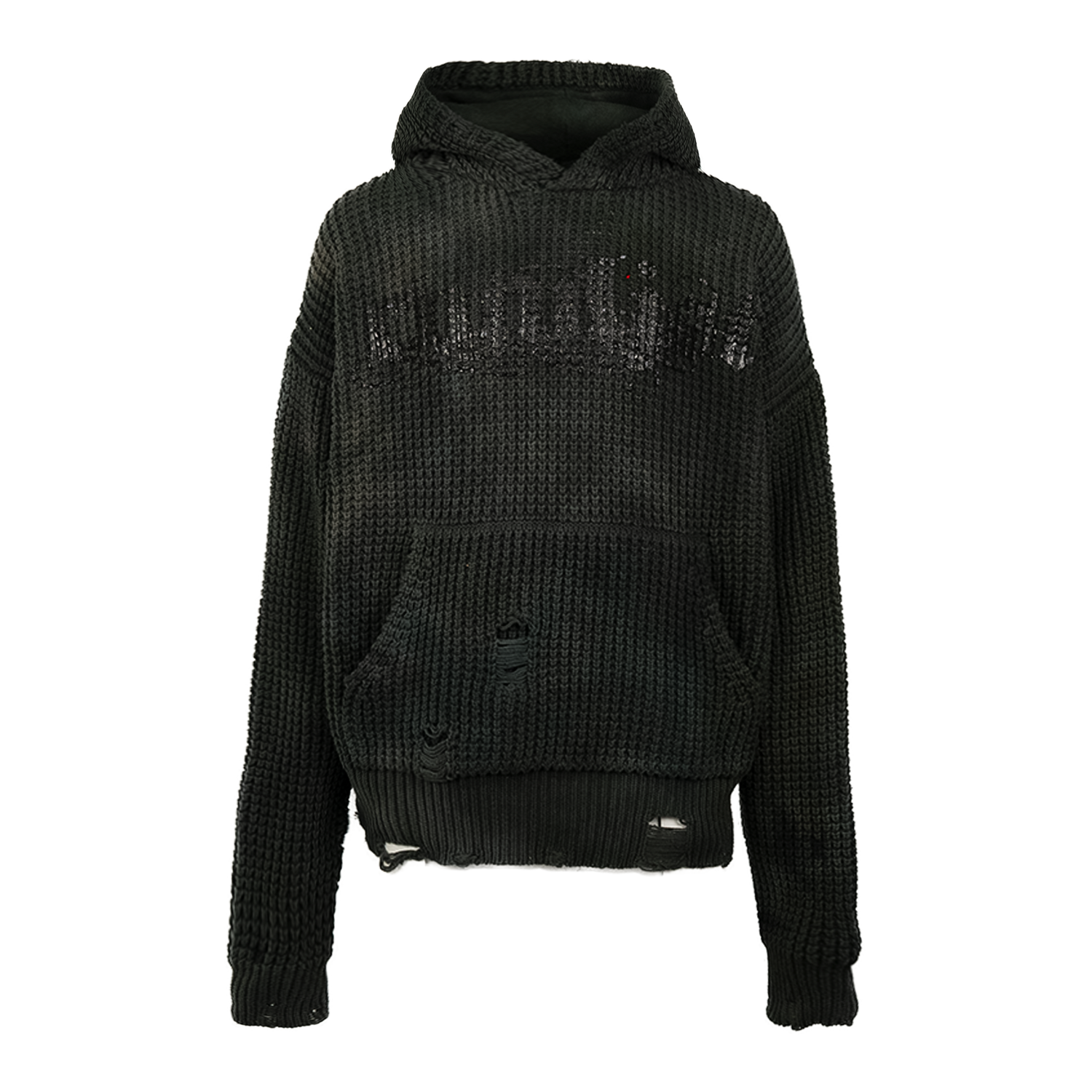 Knit Hoodie for Online Store