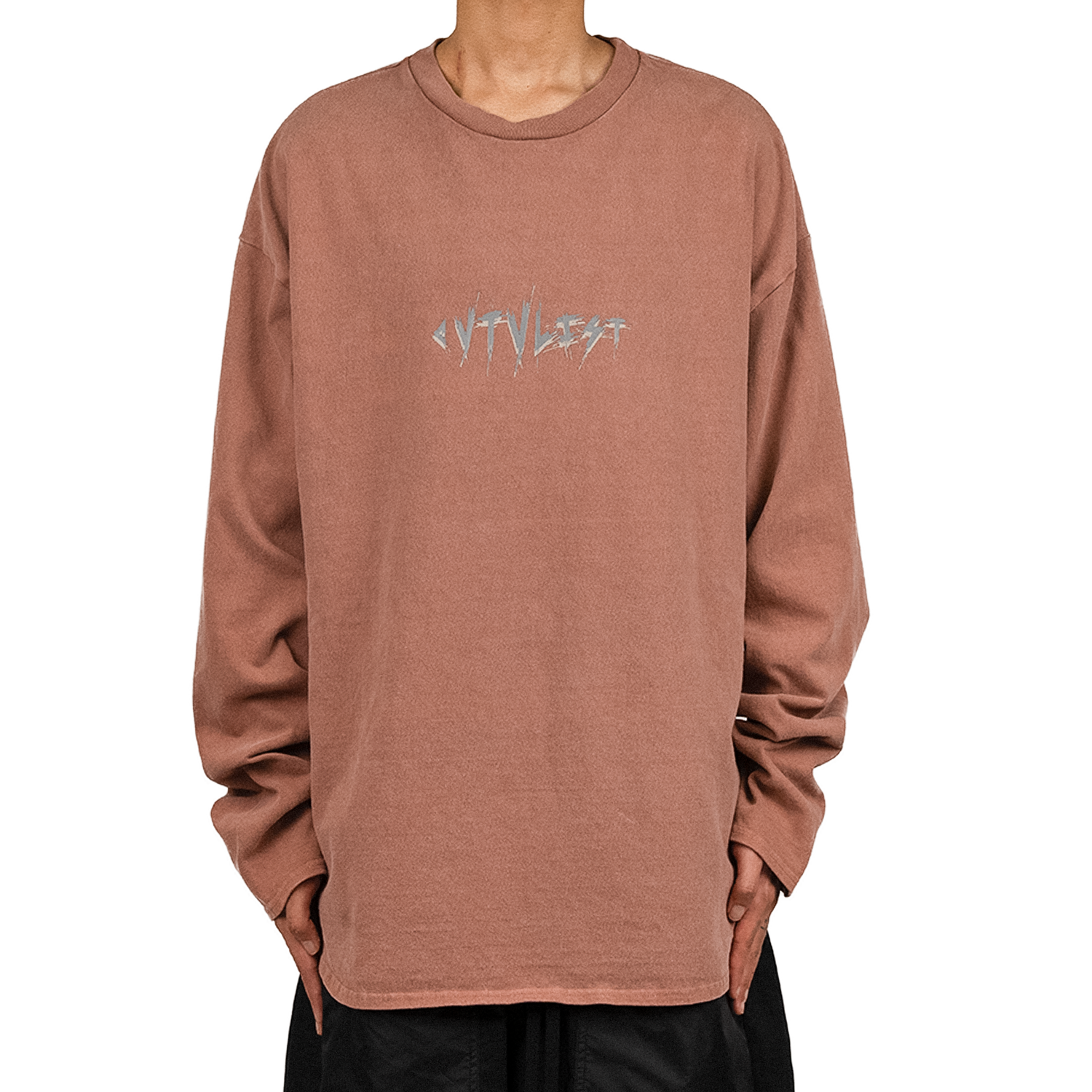 Spiky Graphic Longsleeve Tee