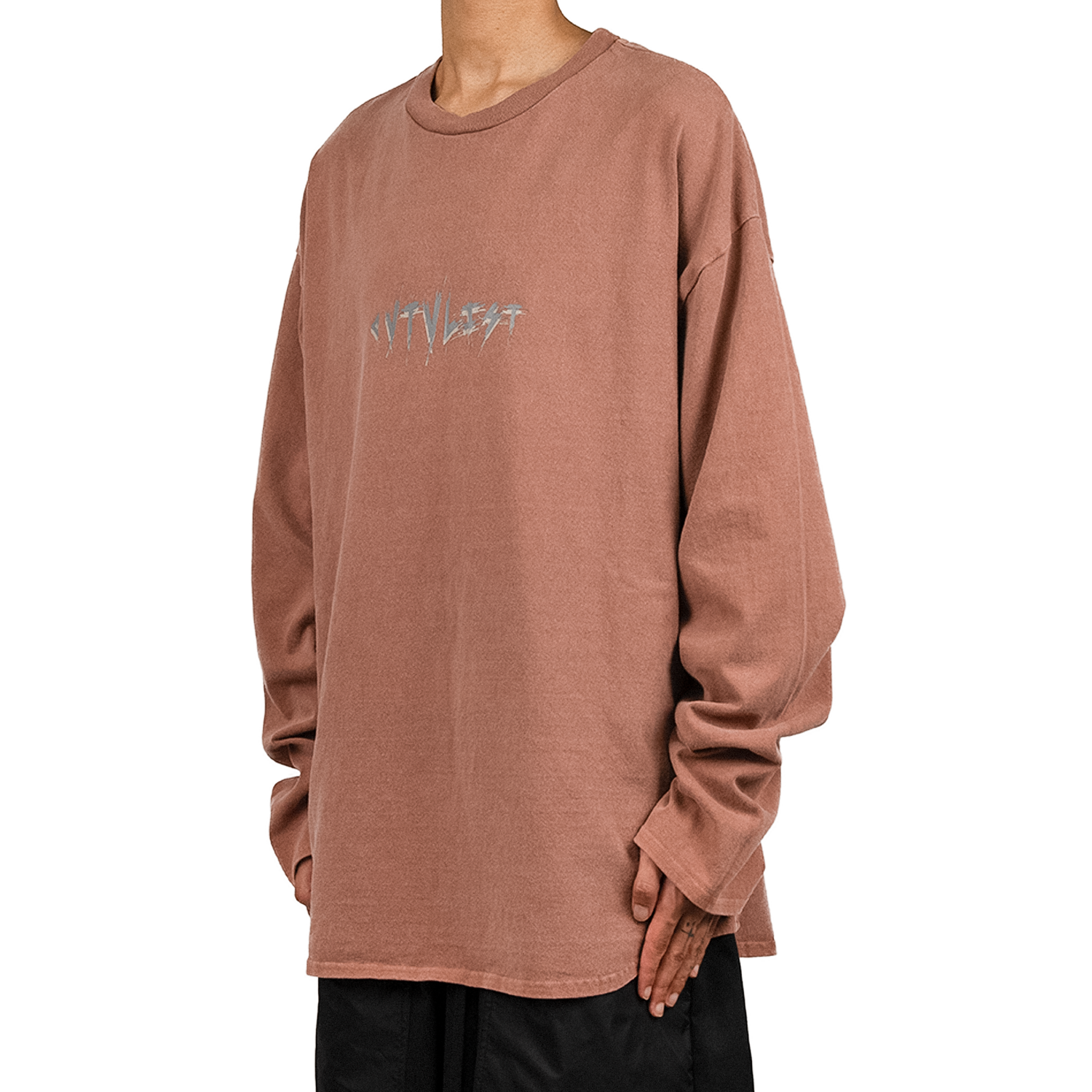 Spiky Graphic Longsleeve Tee