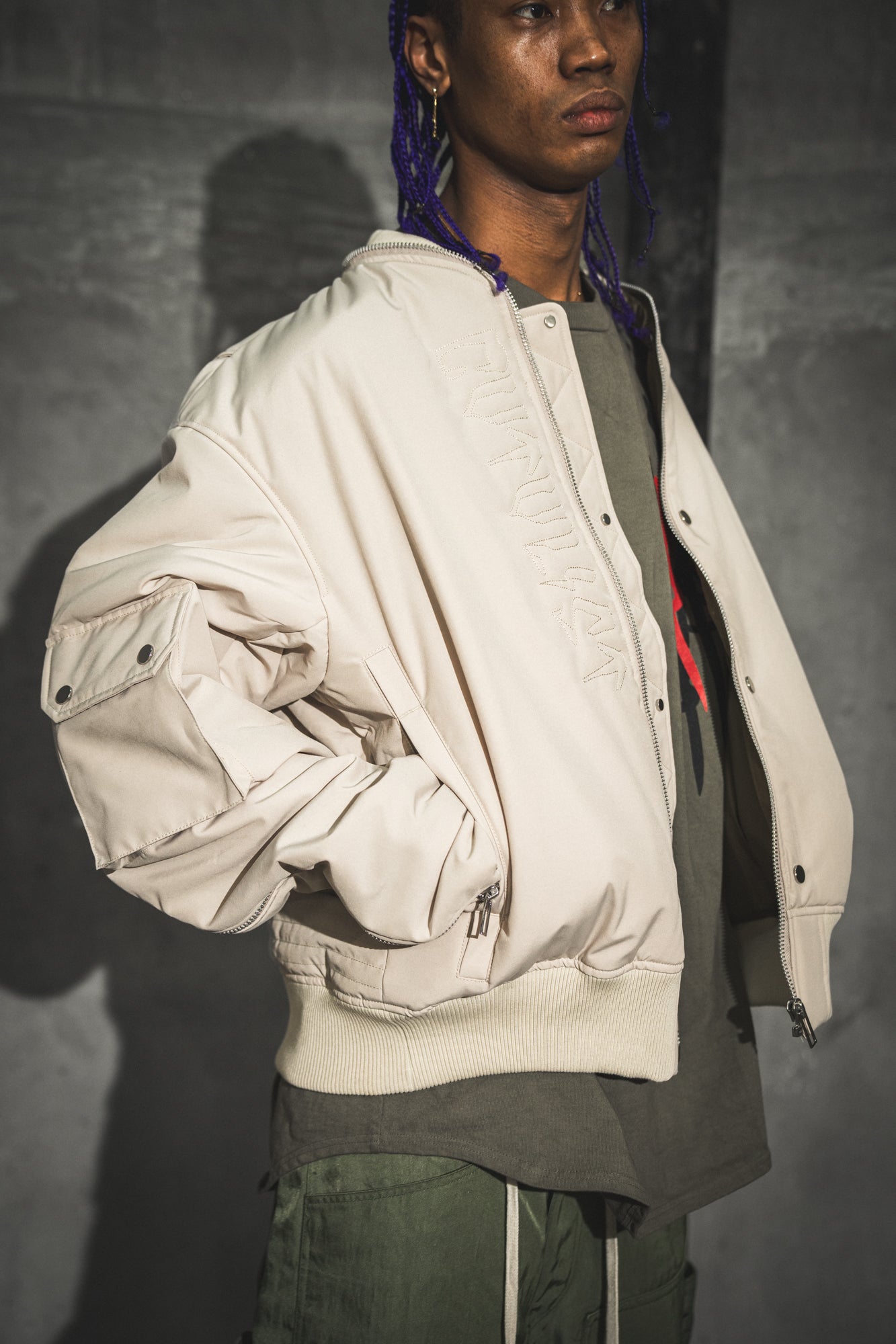 Nylon Zip Bomber
