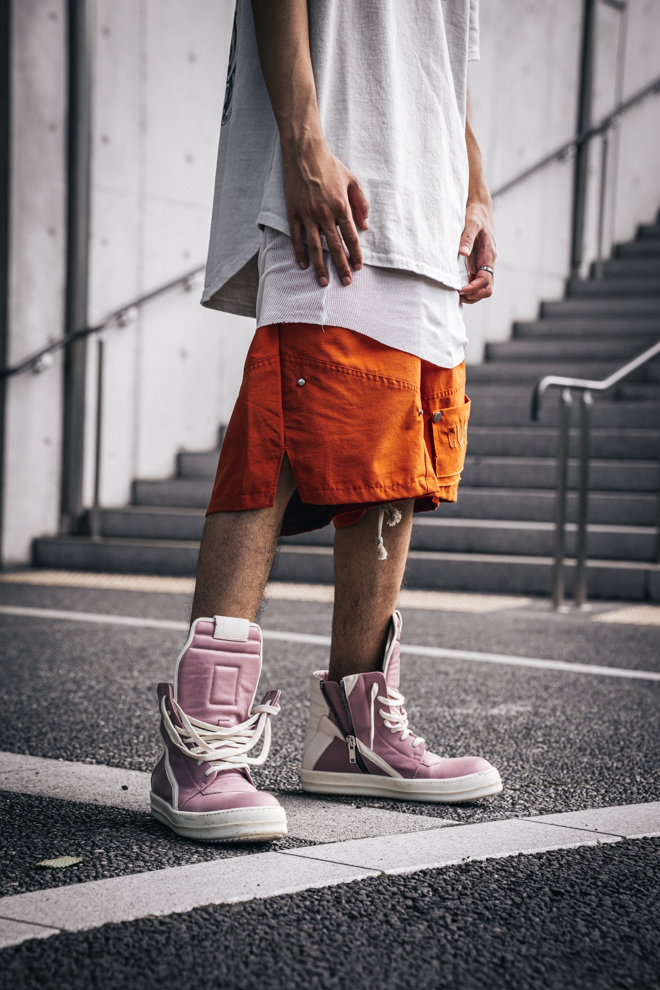 Patch Cargo Shorts
