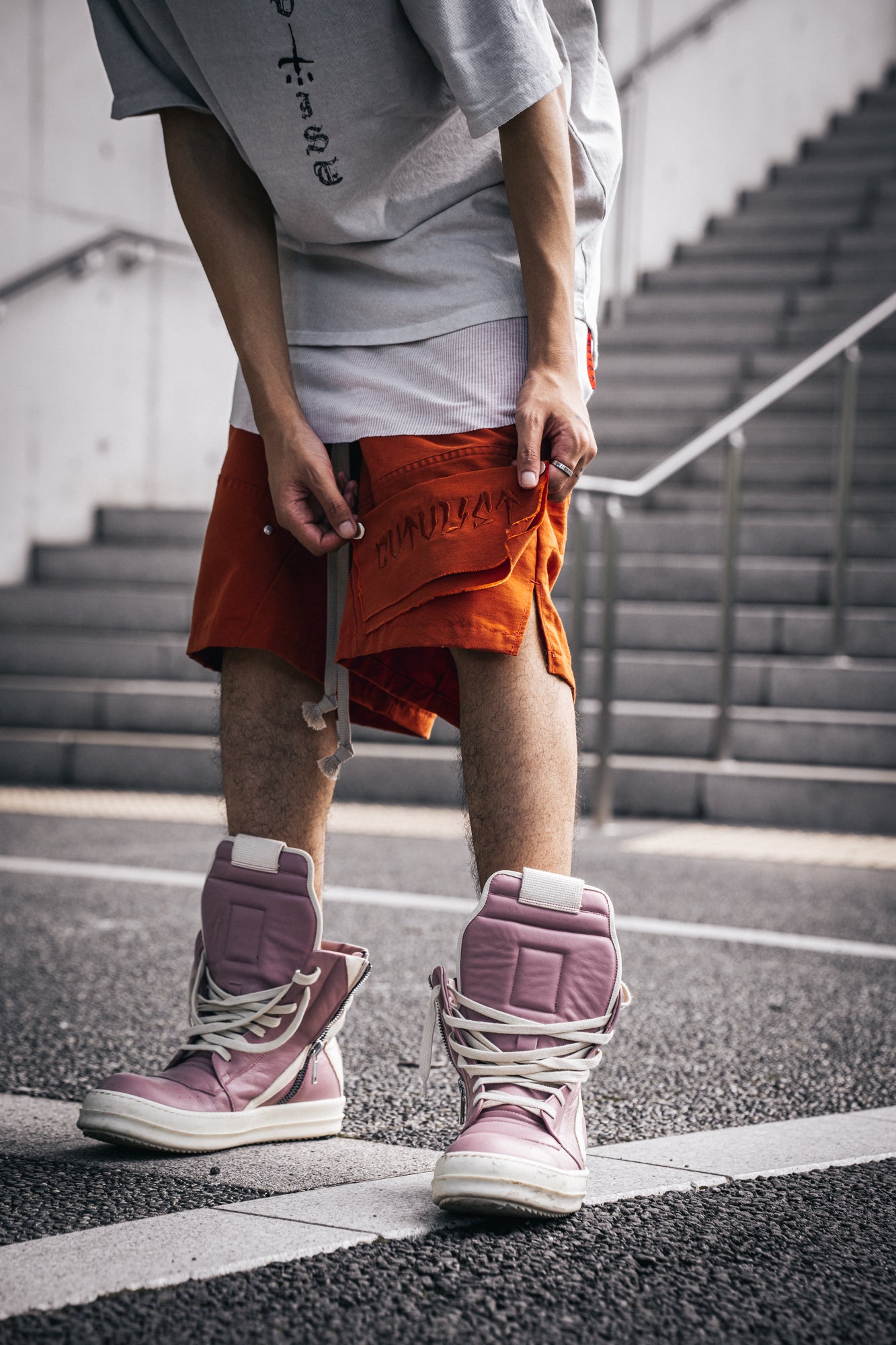 Patch Cargo Shorts