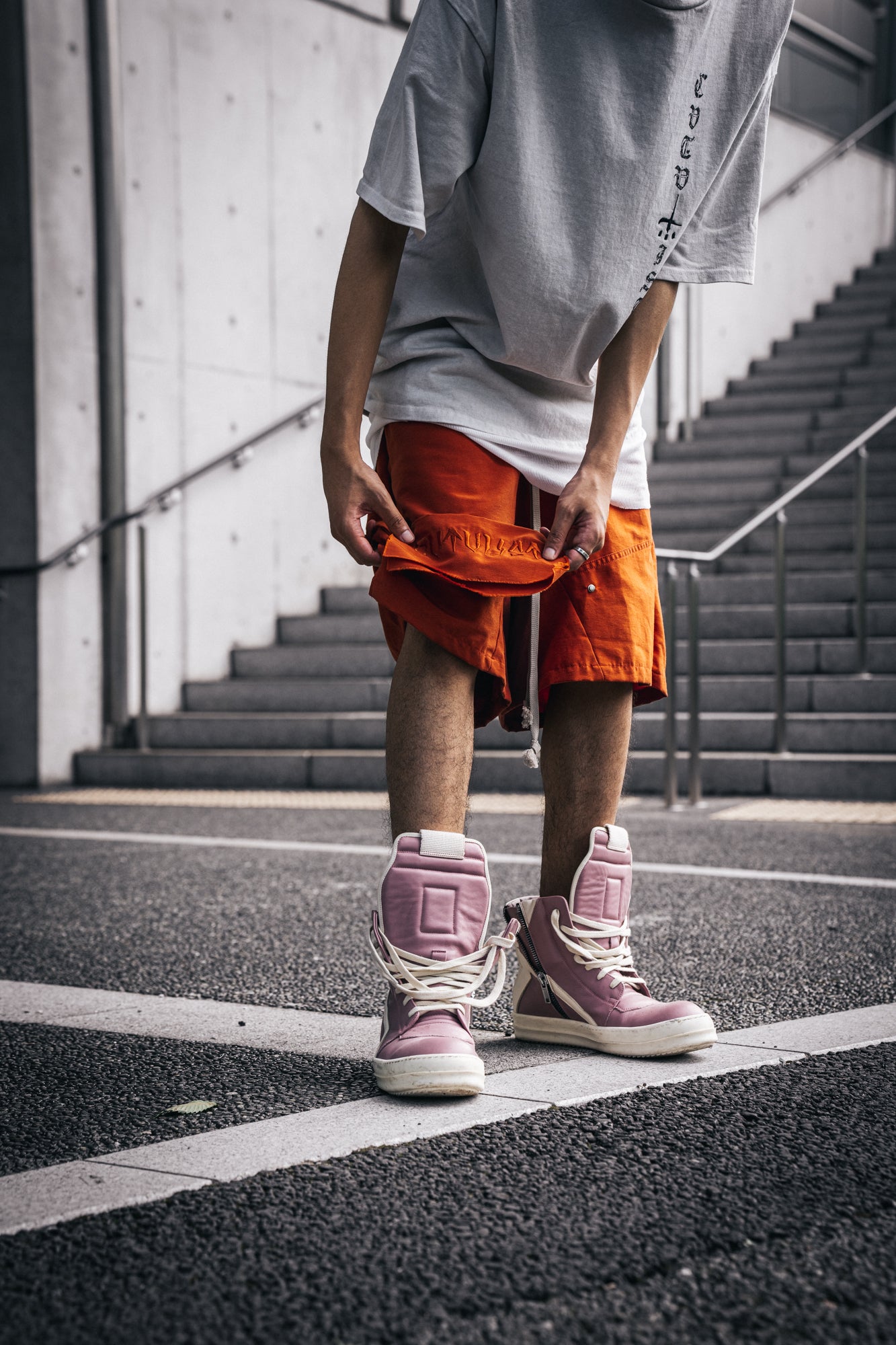 Patch Cargo Shorts