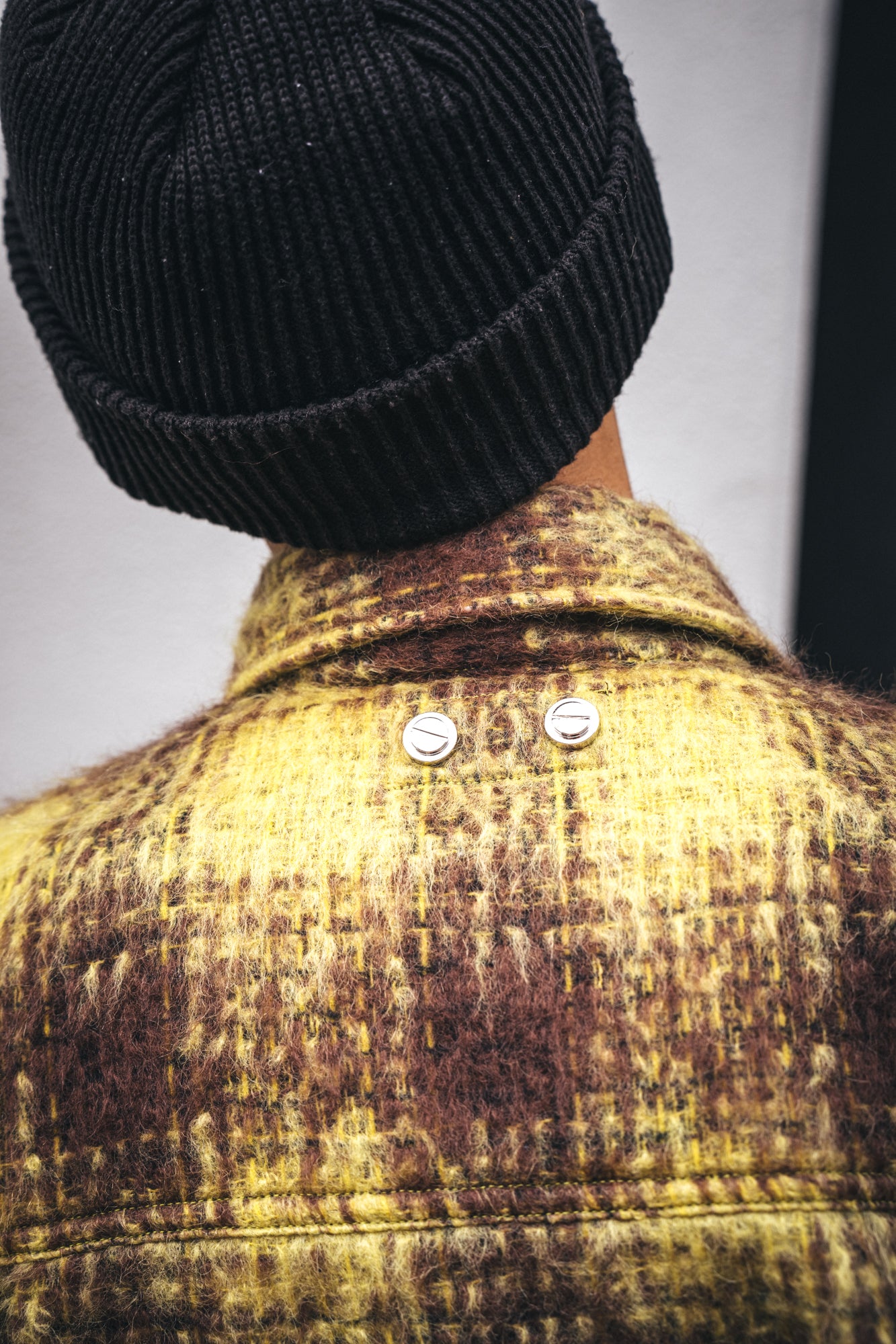 Mohair Check Shirt