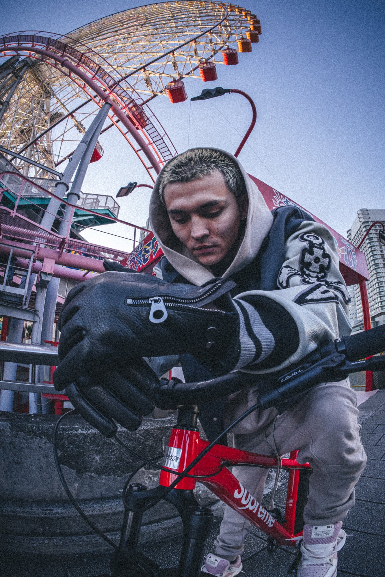 Cross Leather Gloves '25