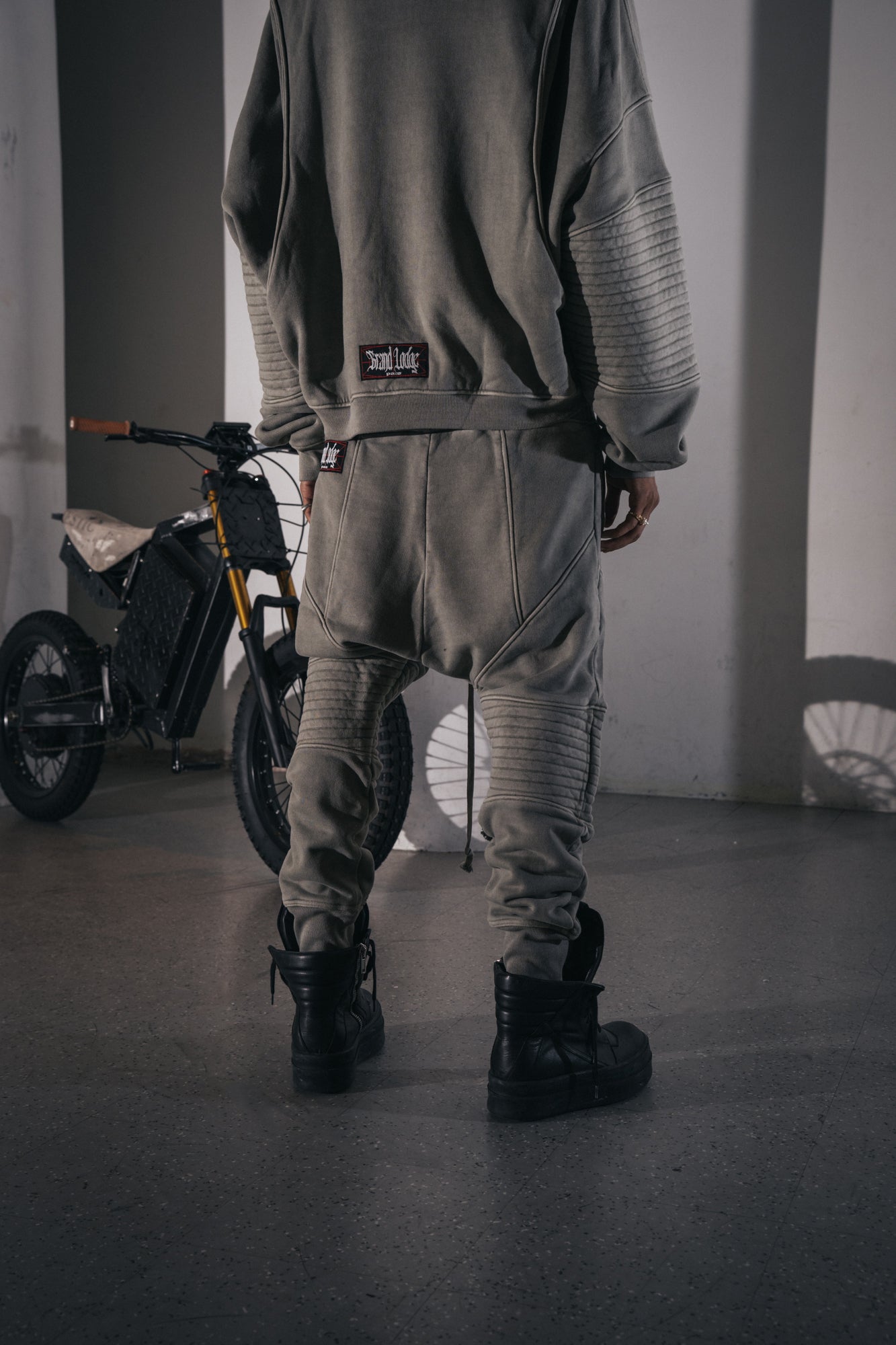 Ambigram Biker Pants
