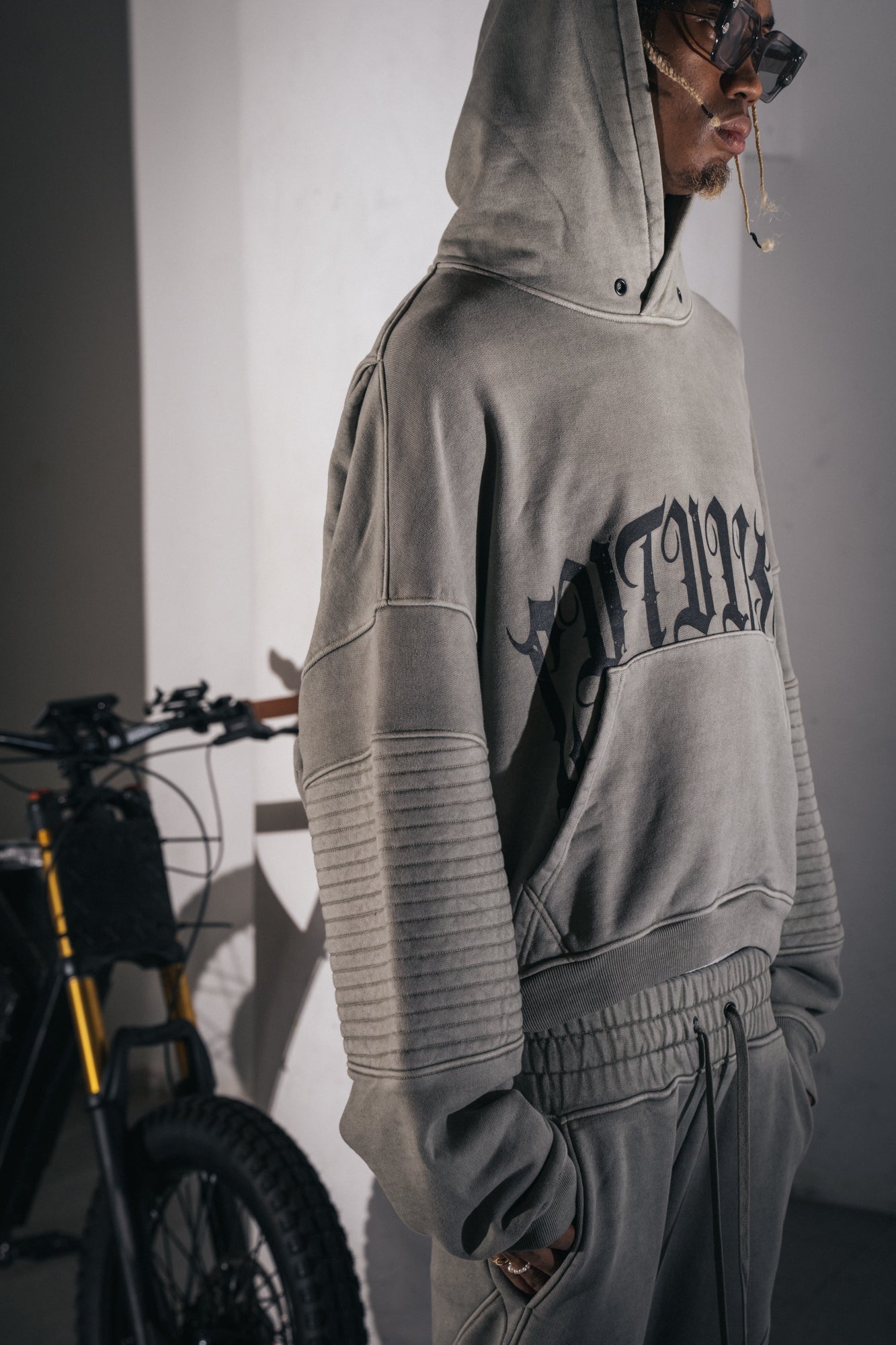 Ambigram Biker Hoodie