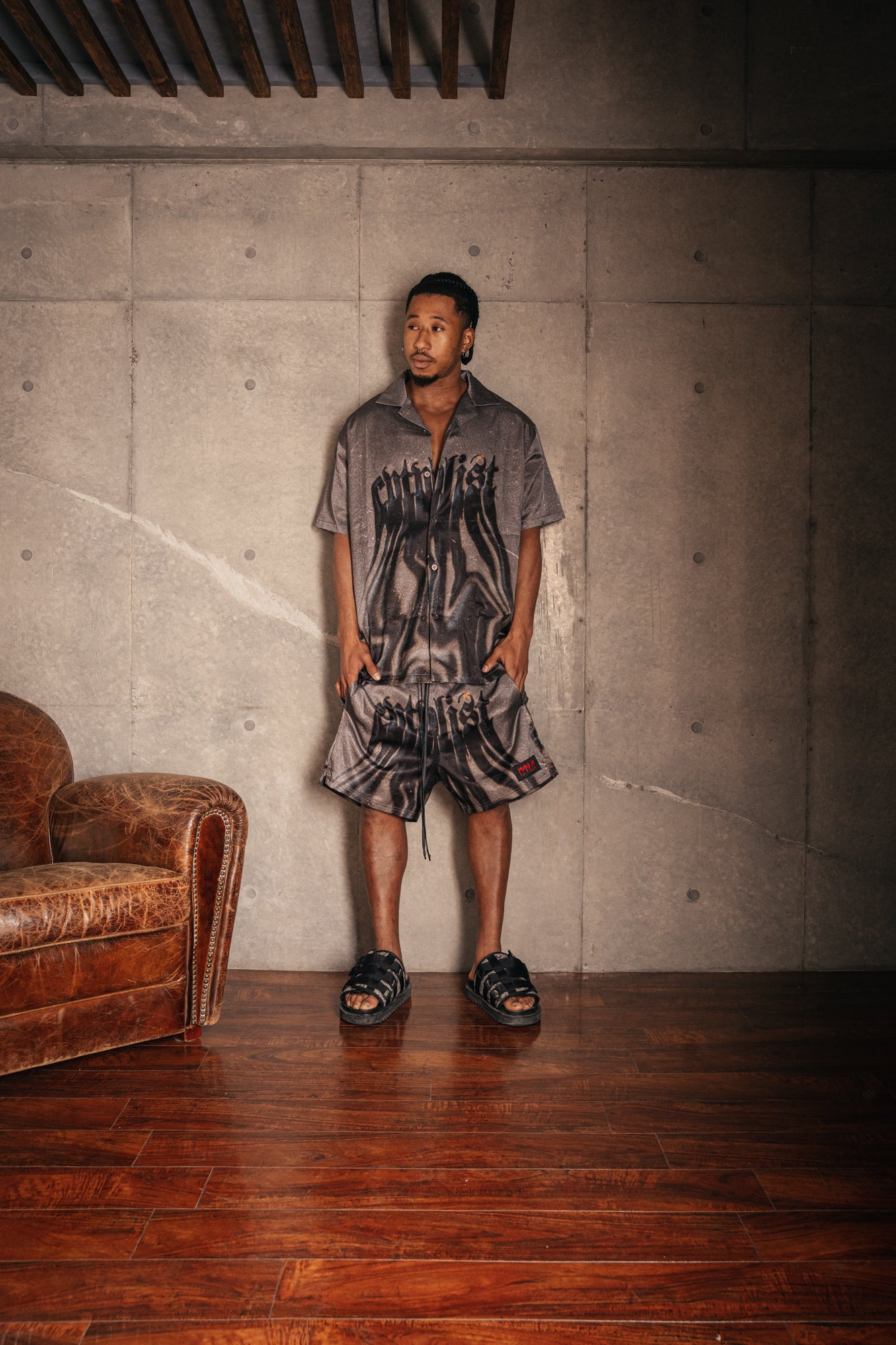 Marble Drip Shorts