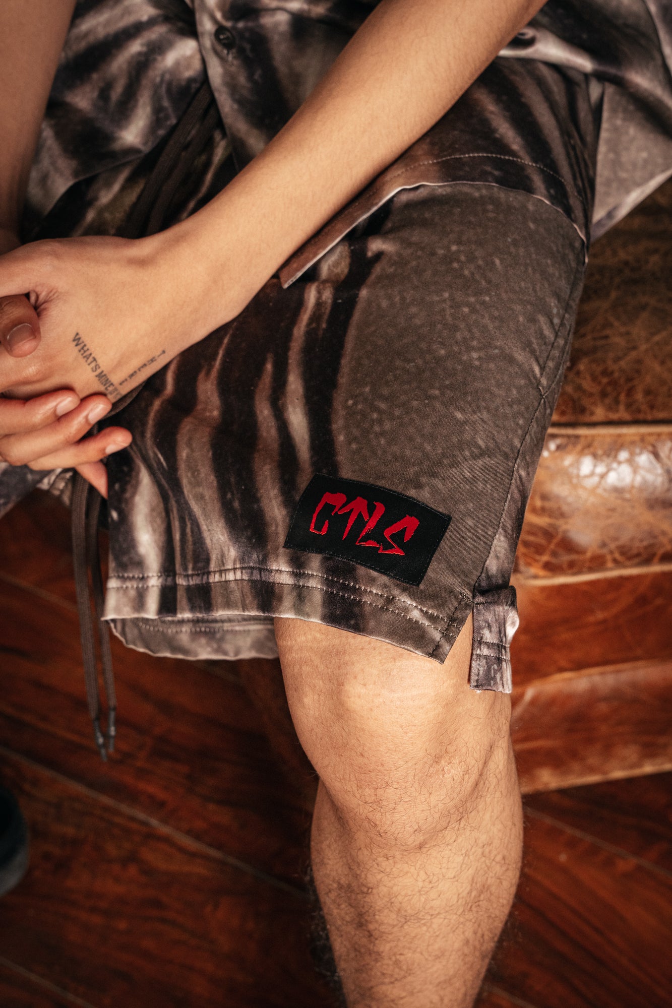 Marble Drip Shorts