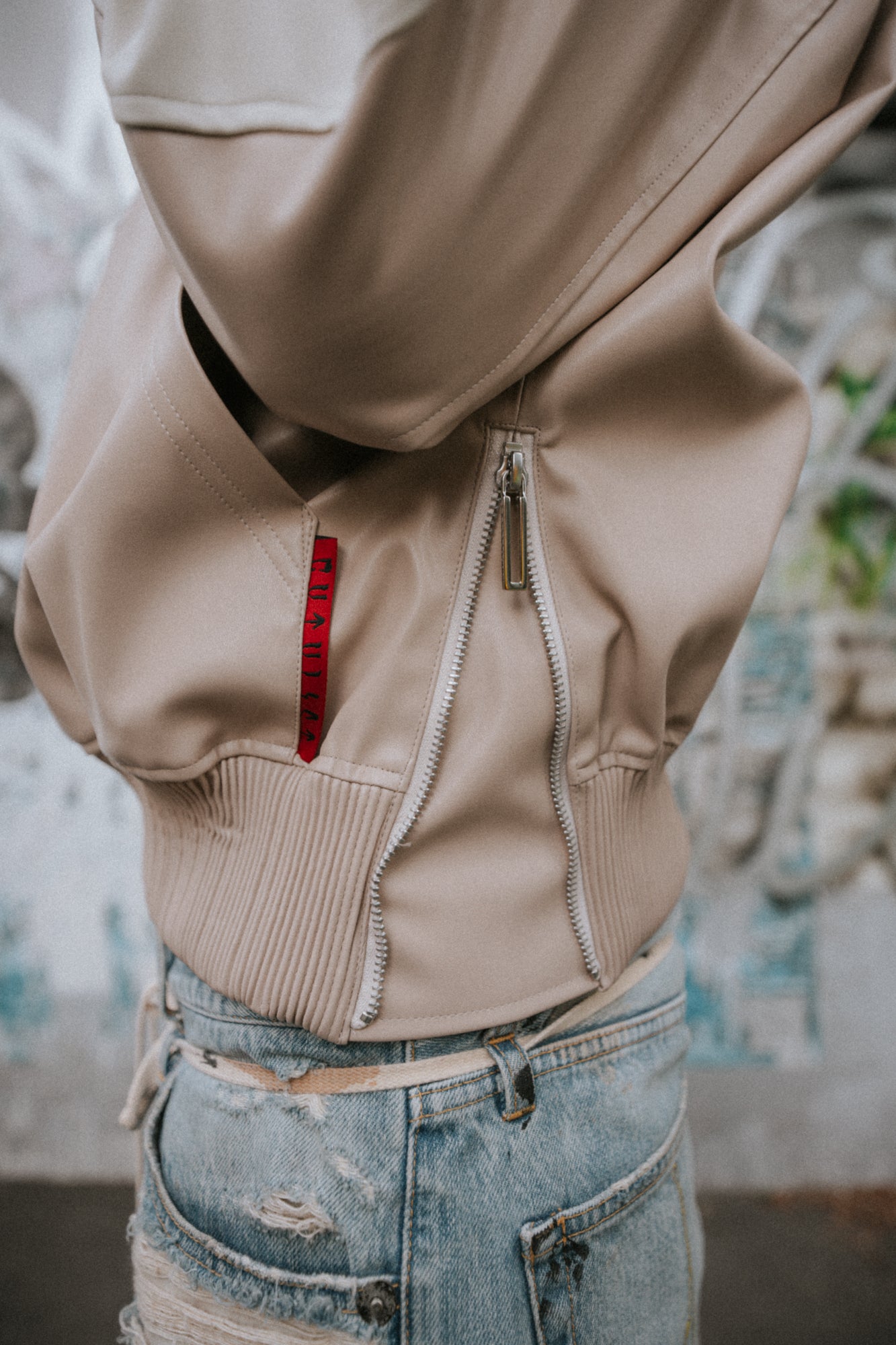 Leather Studs Pants