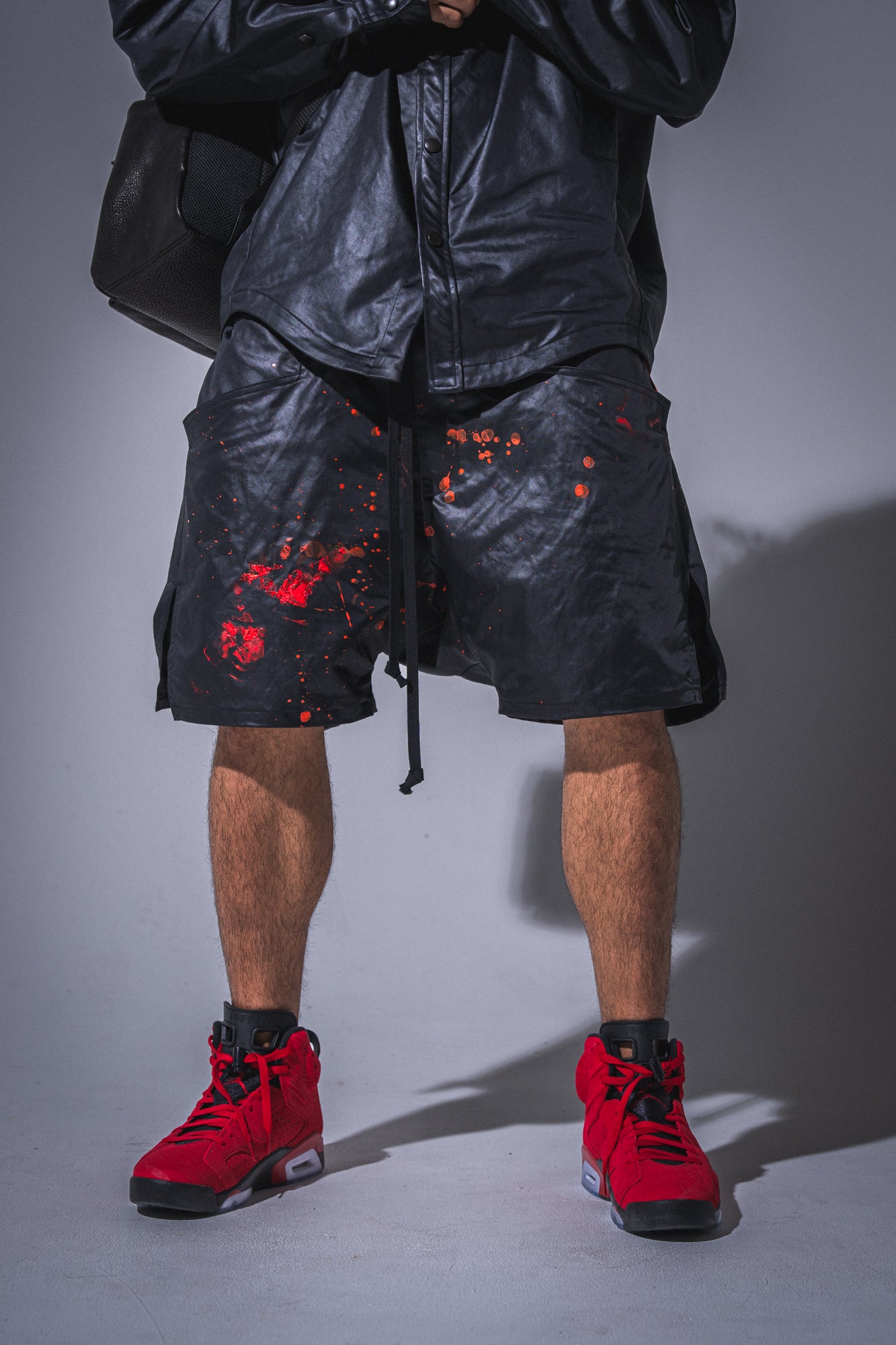 Painted Slit Shorts