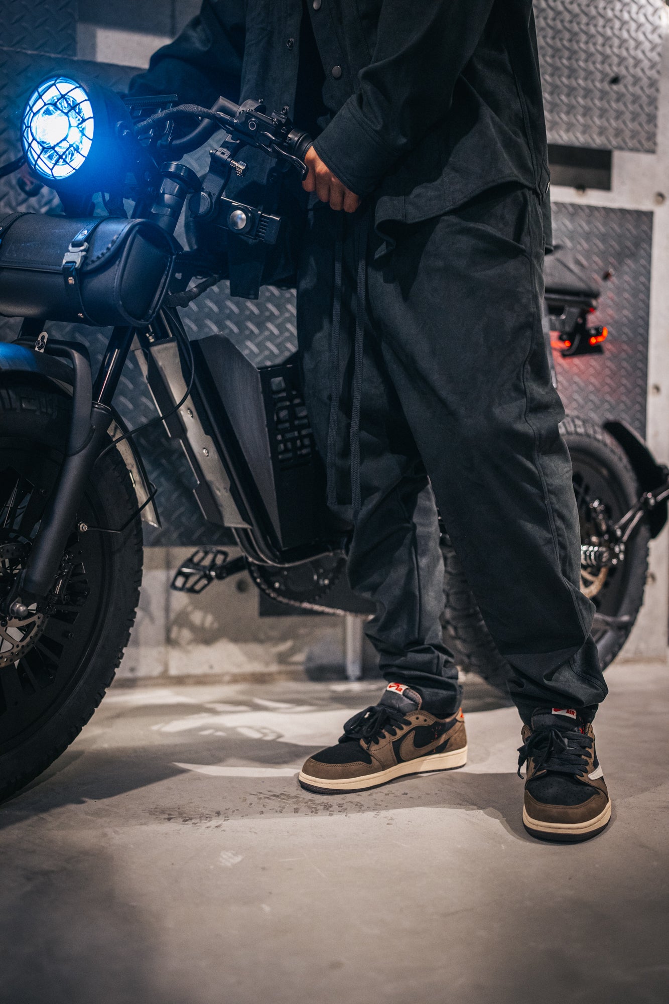 Artificial Suede Pants