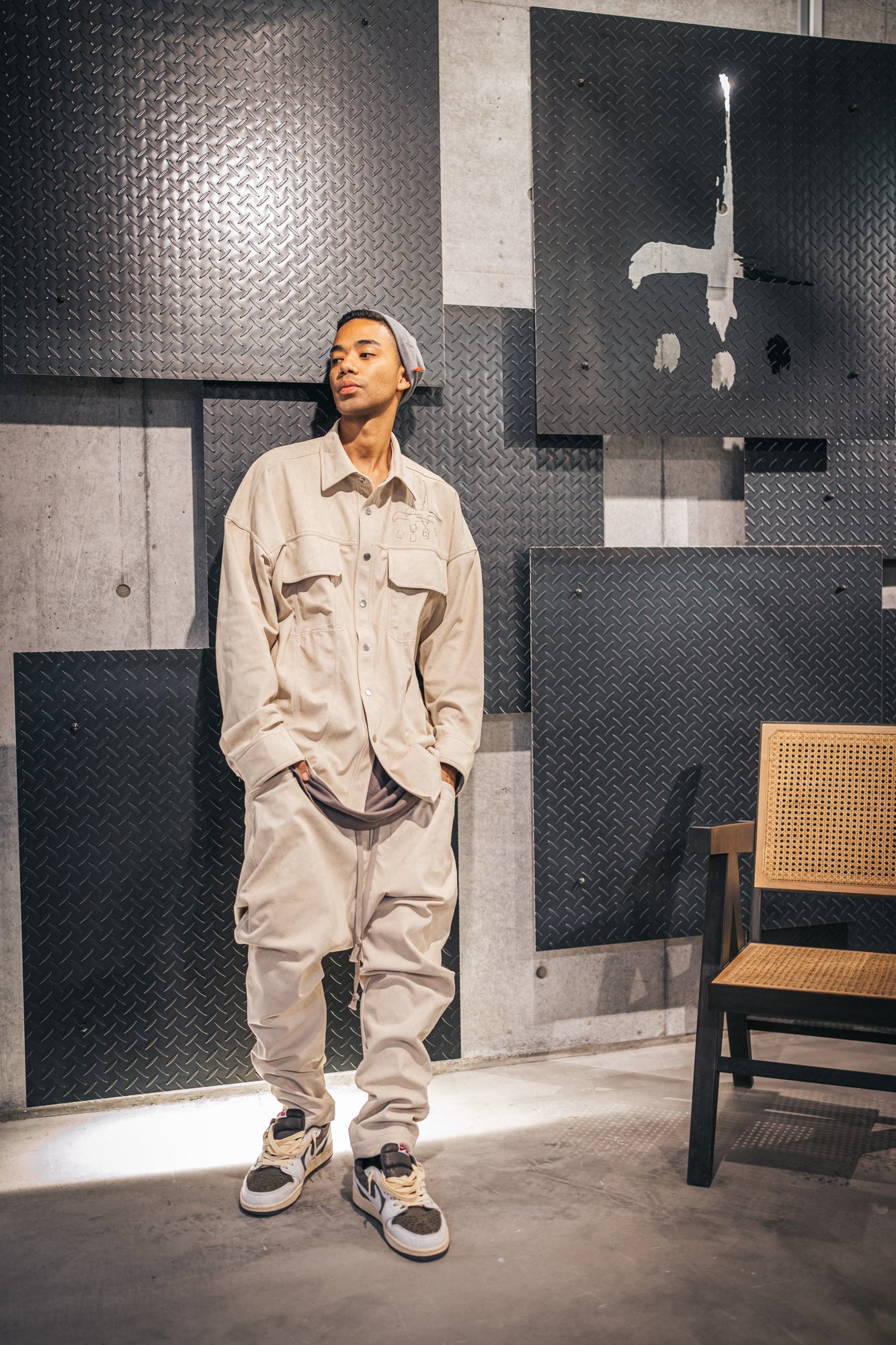 Artificial Suede Pants