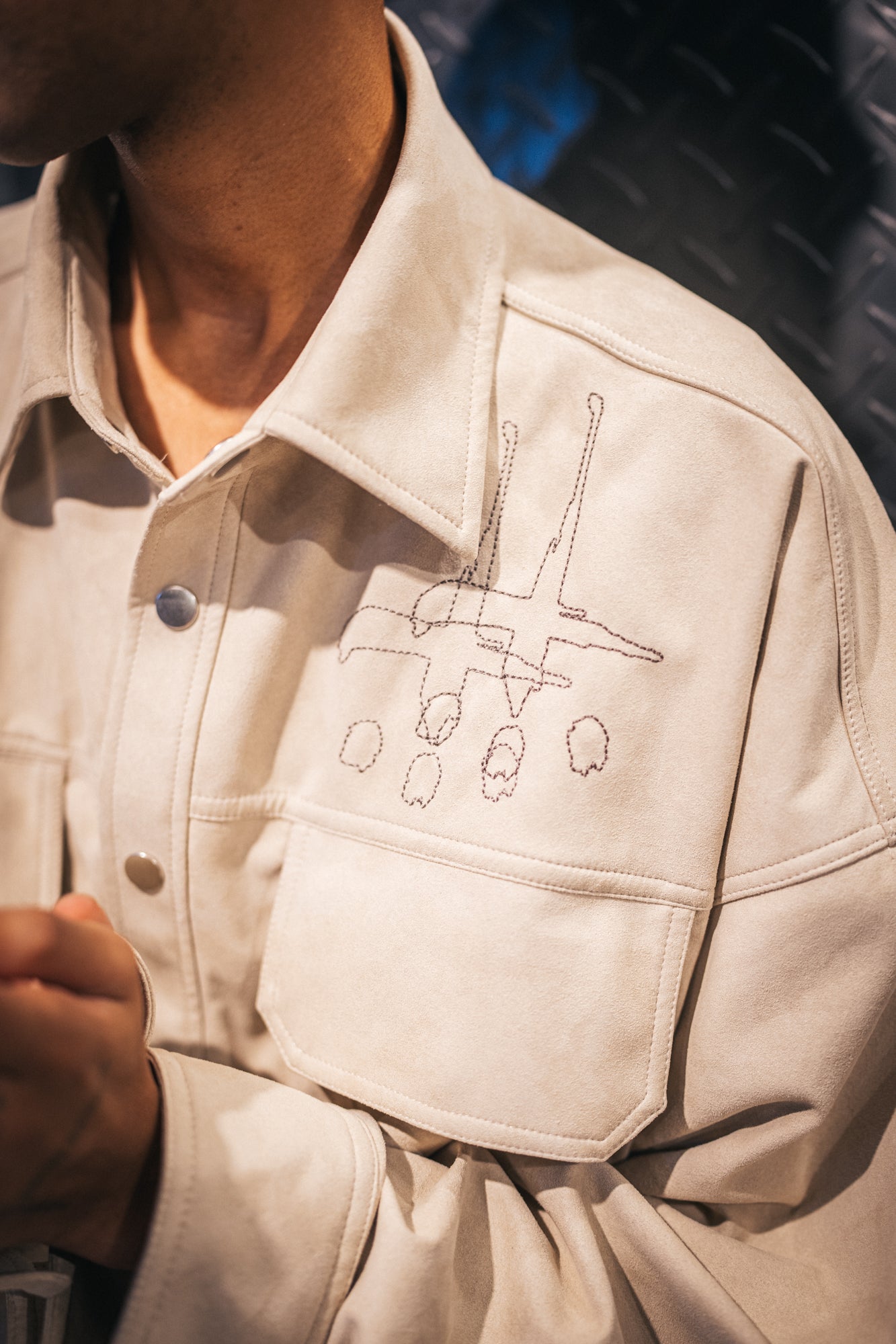 Artificial Suede Pants