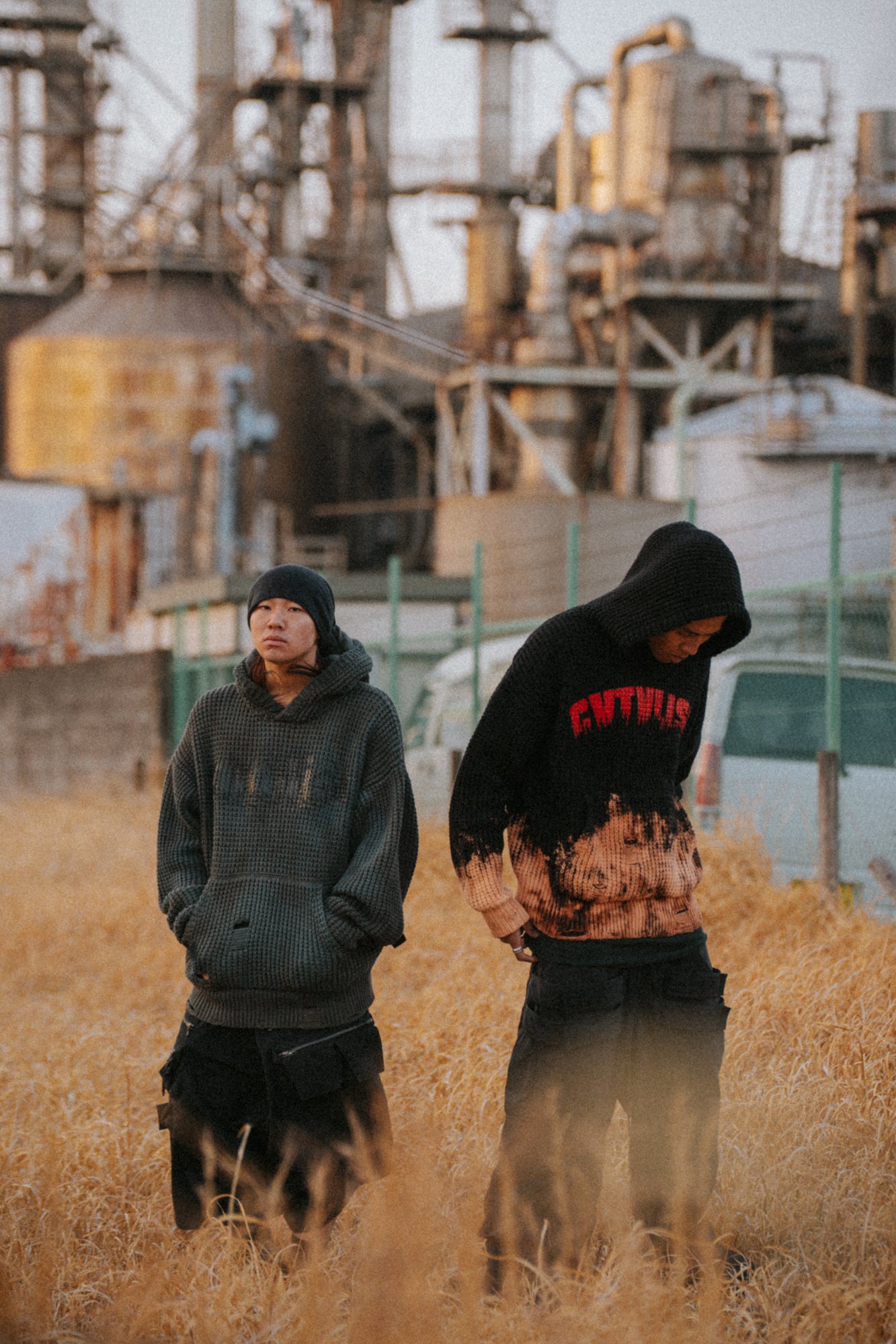 Knit Hoodie for Online Store