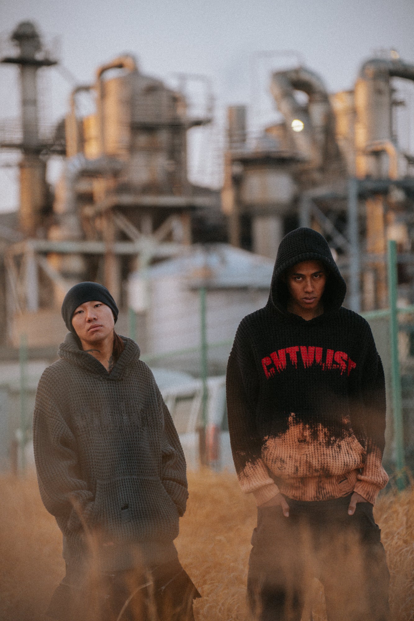 Knit Hoodie for Online Store