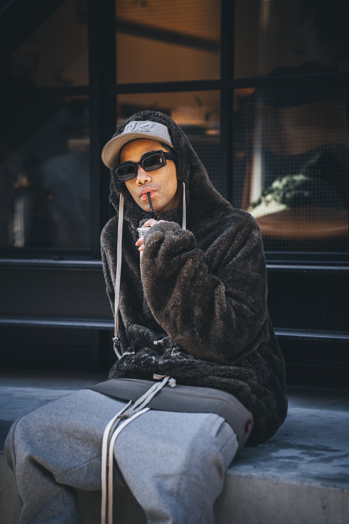 Micro Boa Hoodie