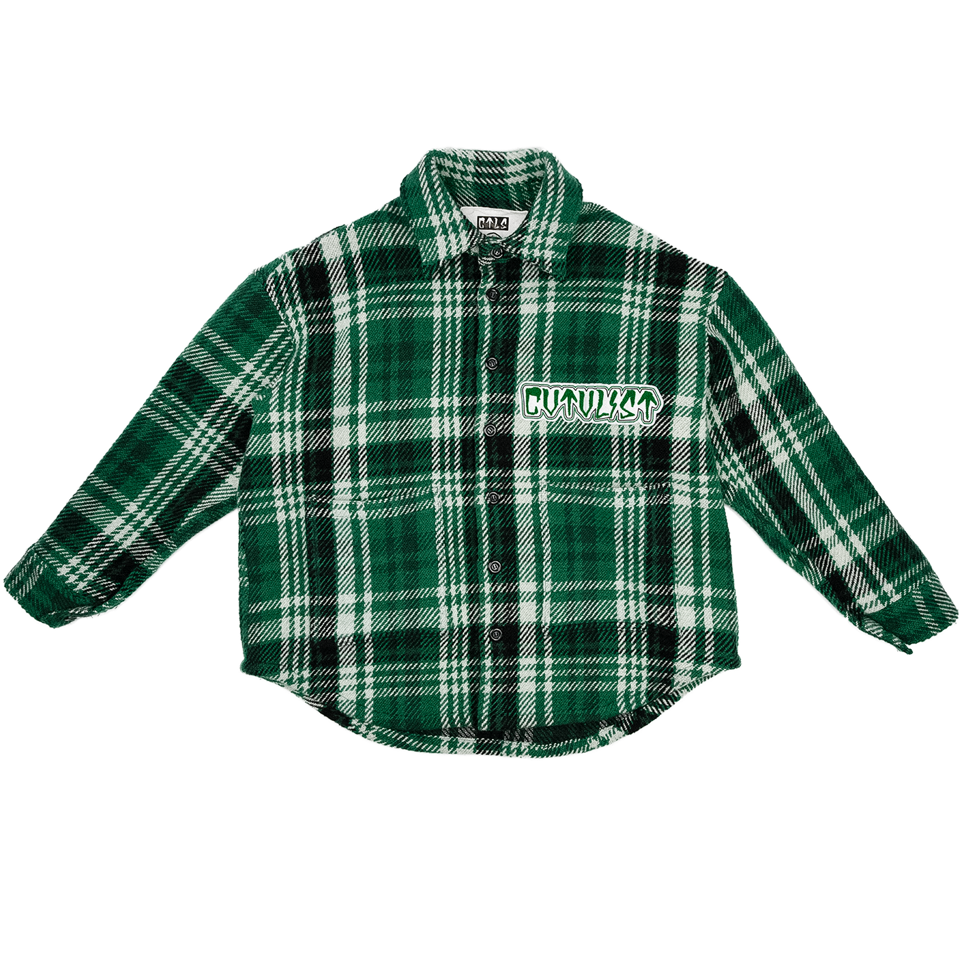 プラチナム←他出品しておりますCVTVLIST CTLS CHECK SHIRT