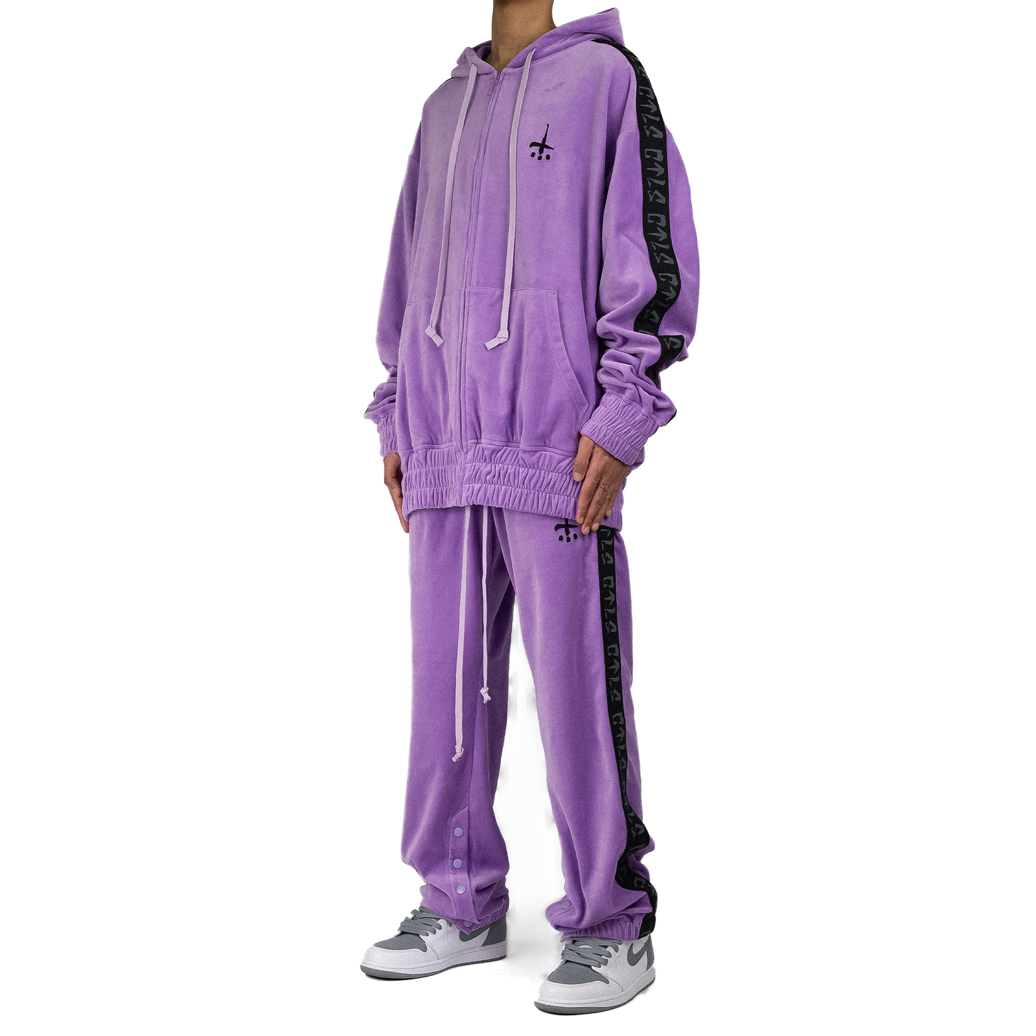 Velour Track Jacket