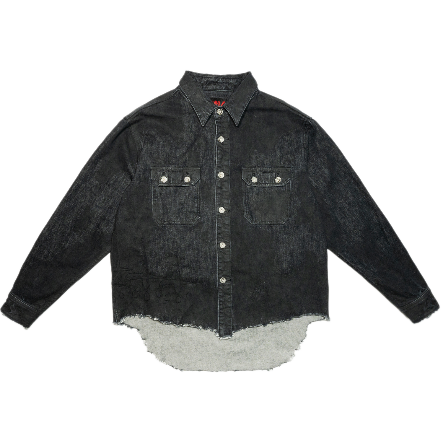 Painted Denim Shirt