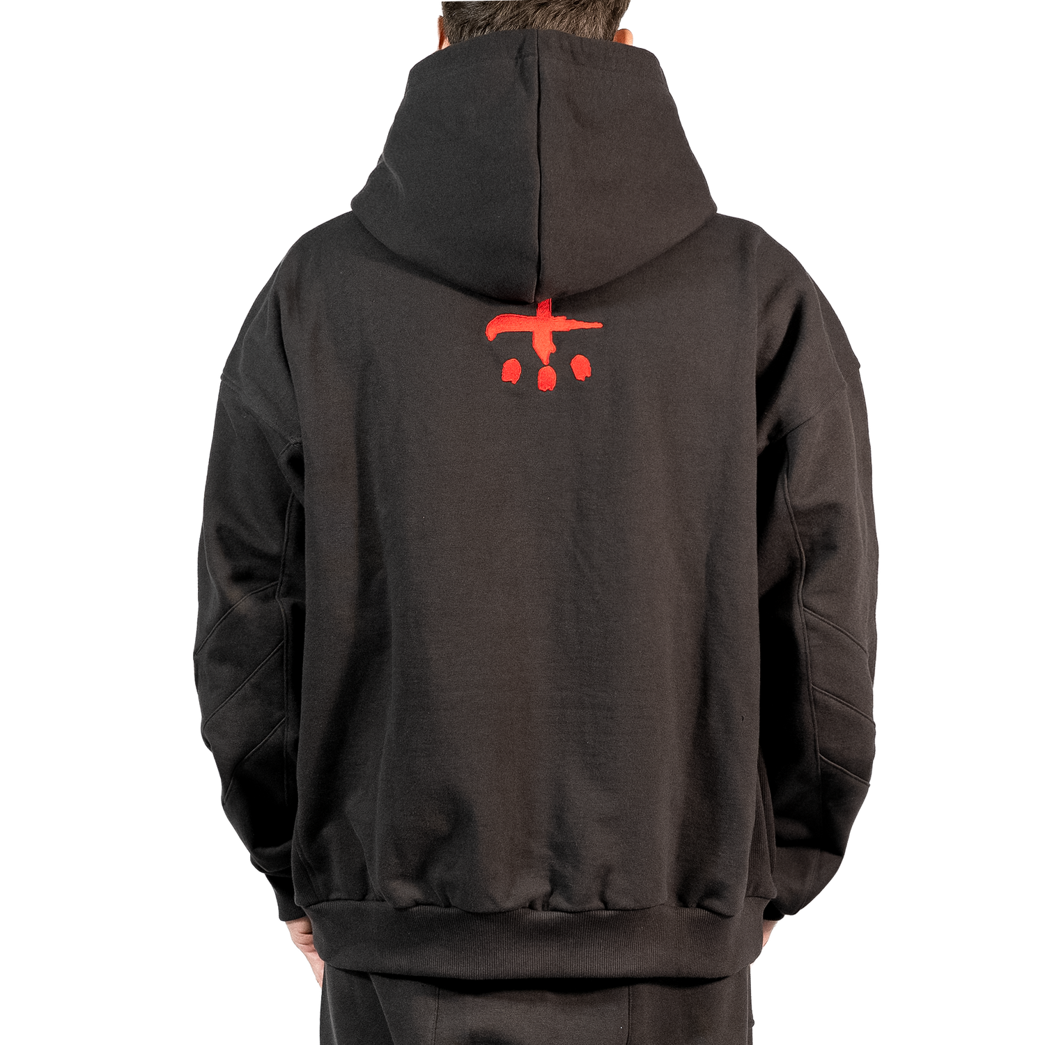 Arched Logo Usual Zip Hoodie