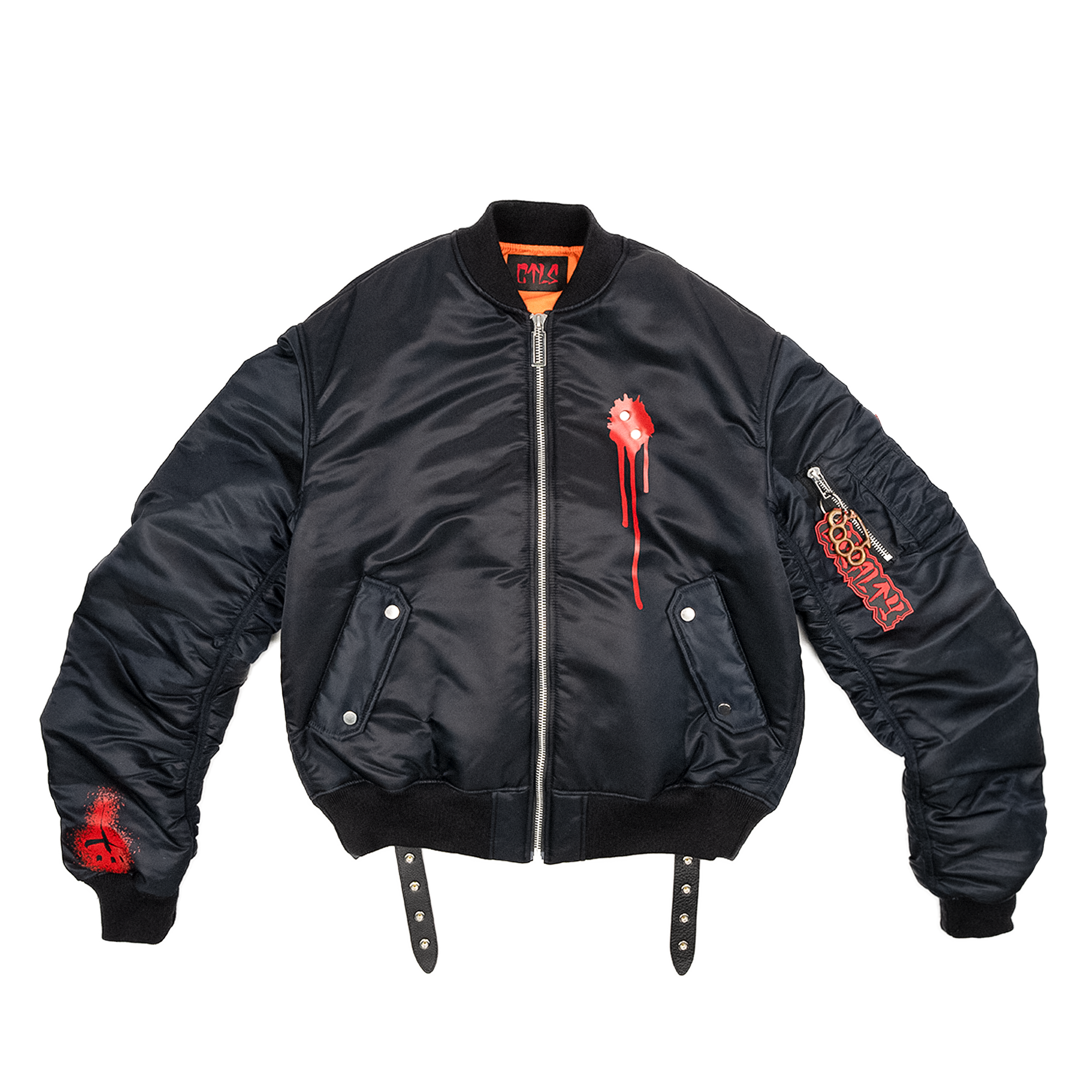cvtvlist military jacket Blackジャケット/アウター
