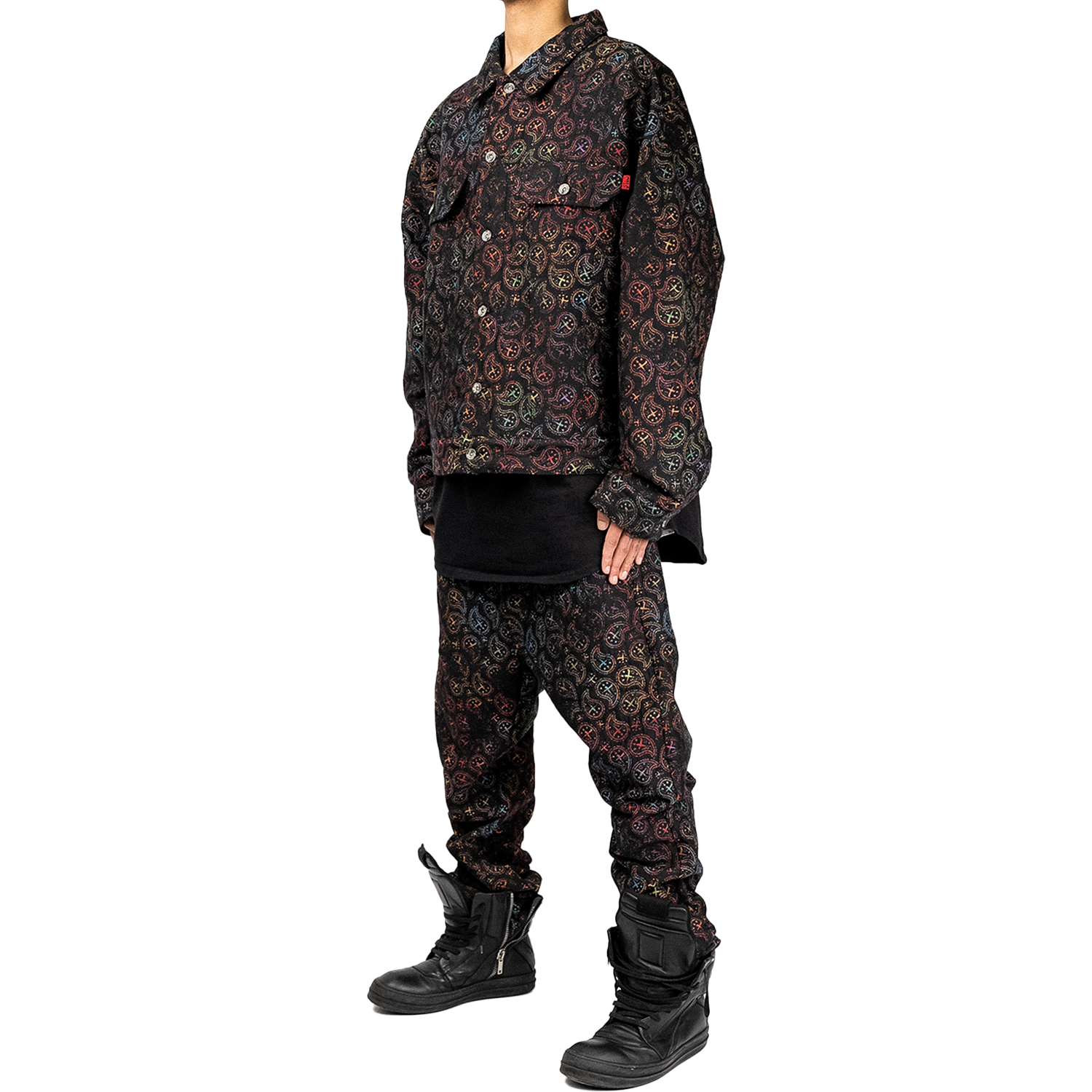 Jacquard Blouson