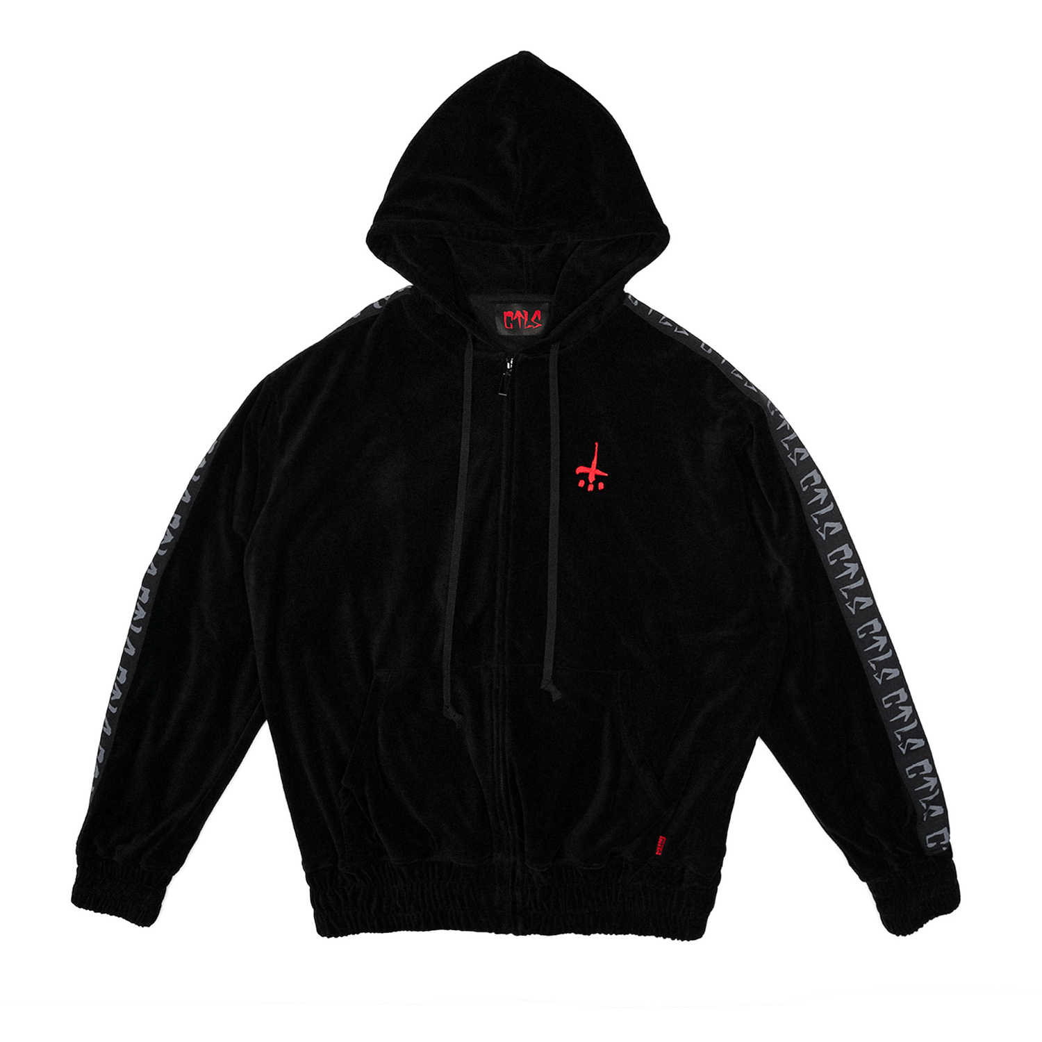 Velour Track Jacket