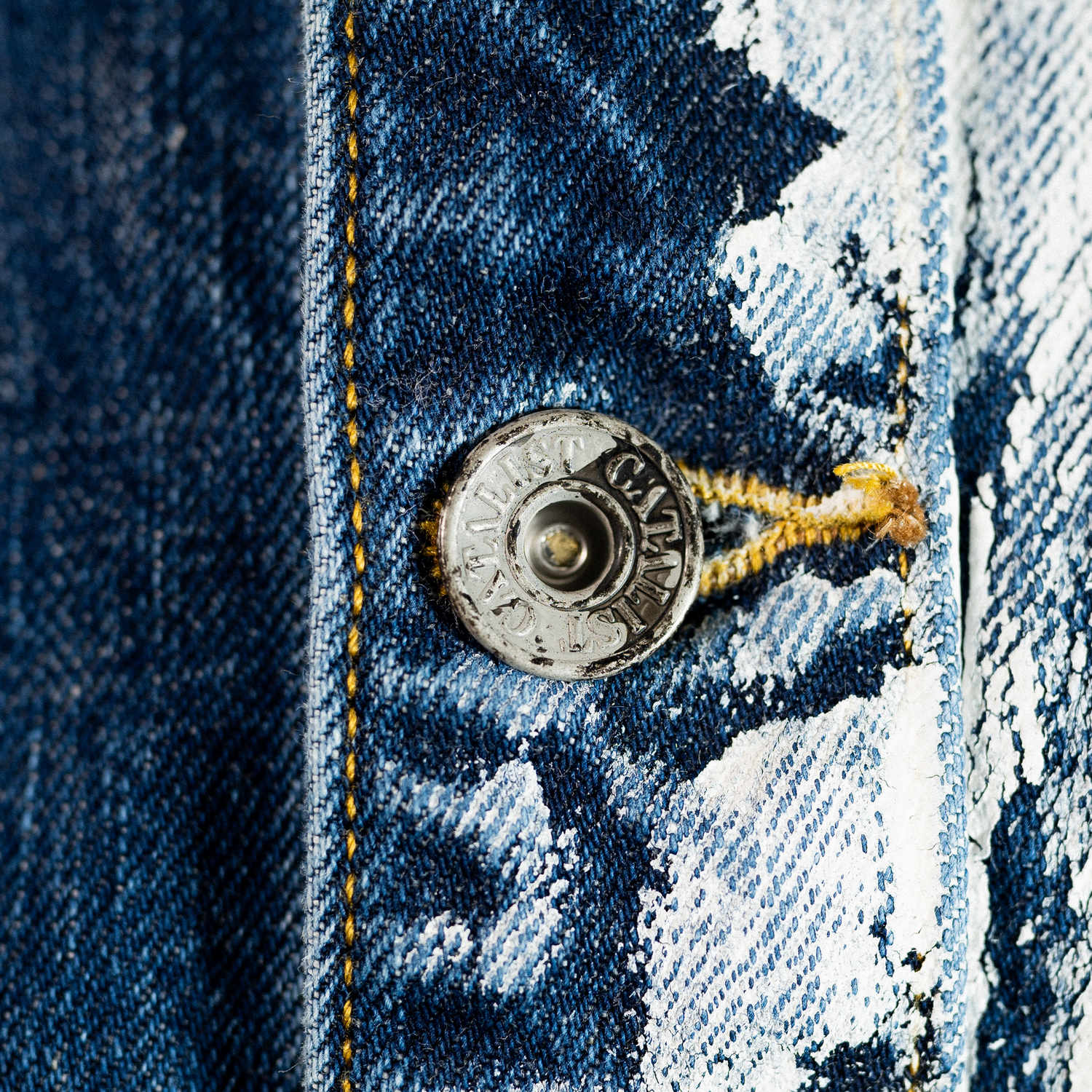 Painted Denim Shirt