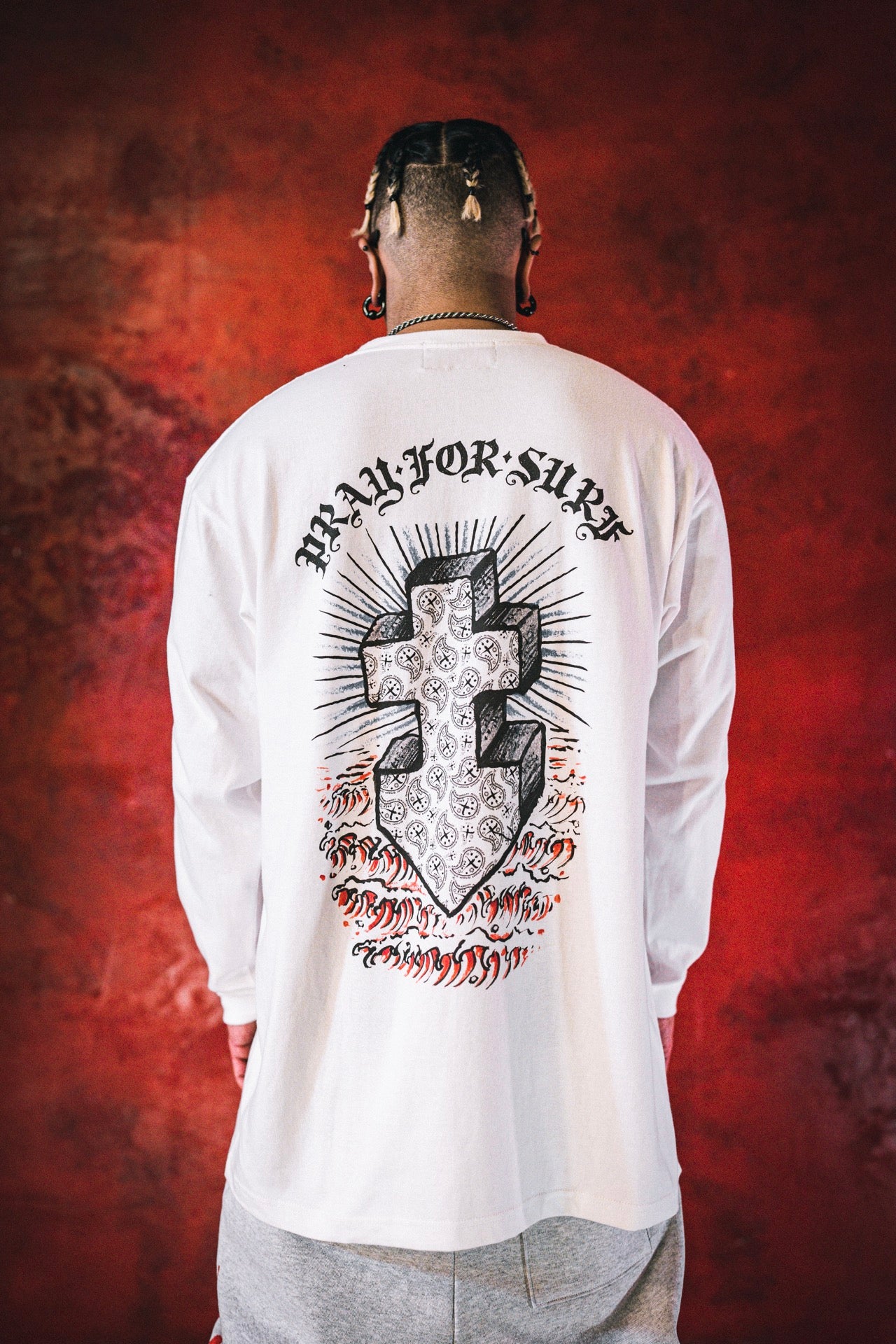 CTLS & Ed Hardy Pray For Surf Longsleeve