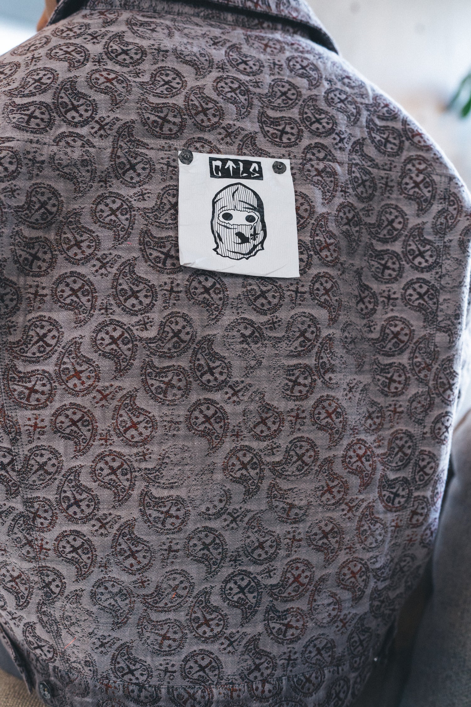 Jacquard Blouson