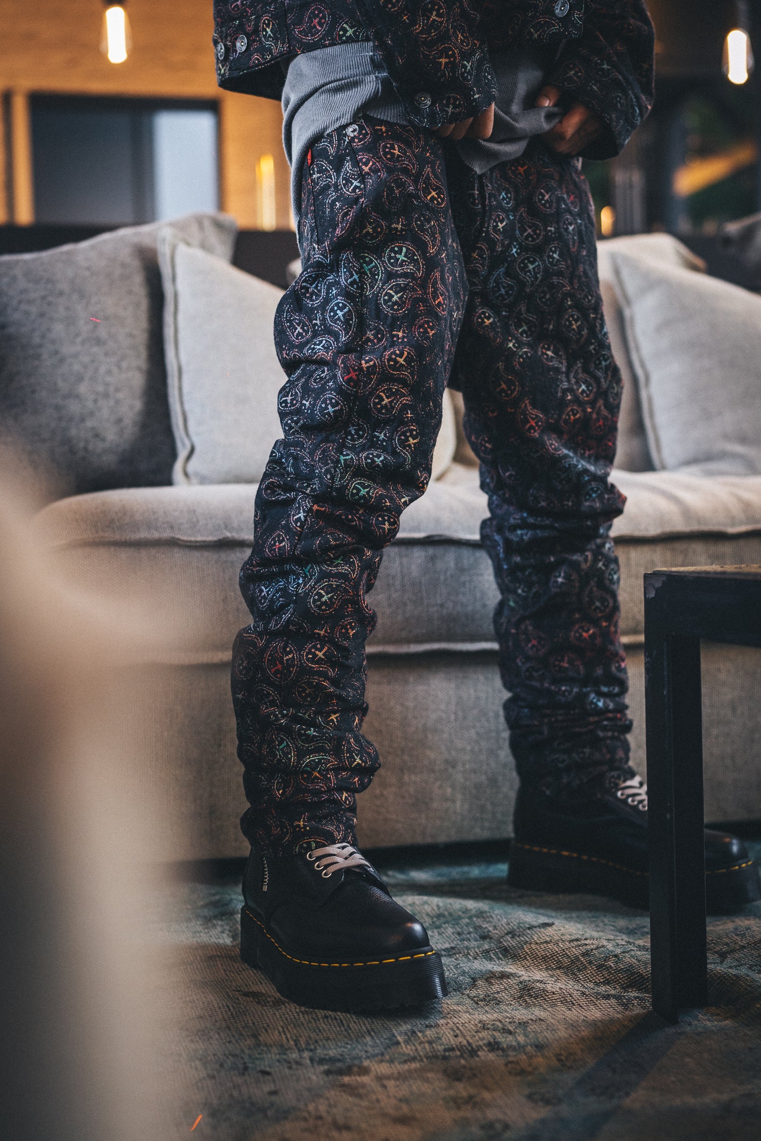 Jacquard Pants