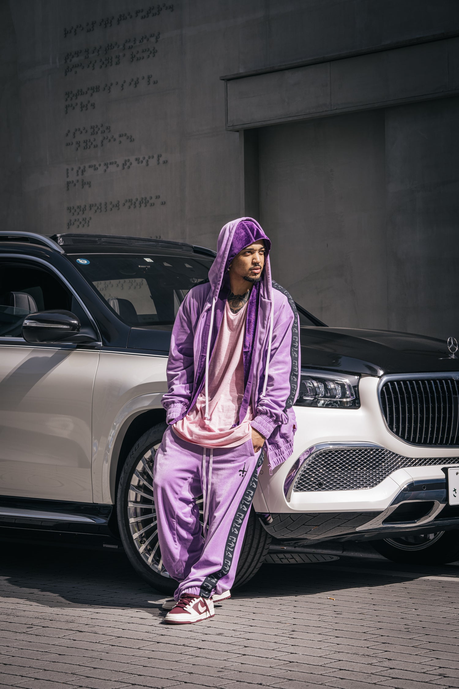 Velour Track Jacket