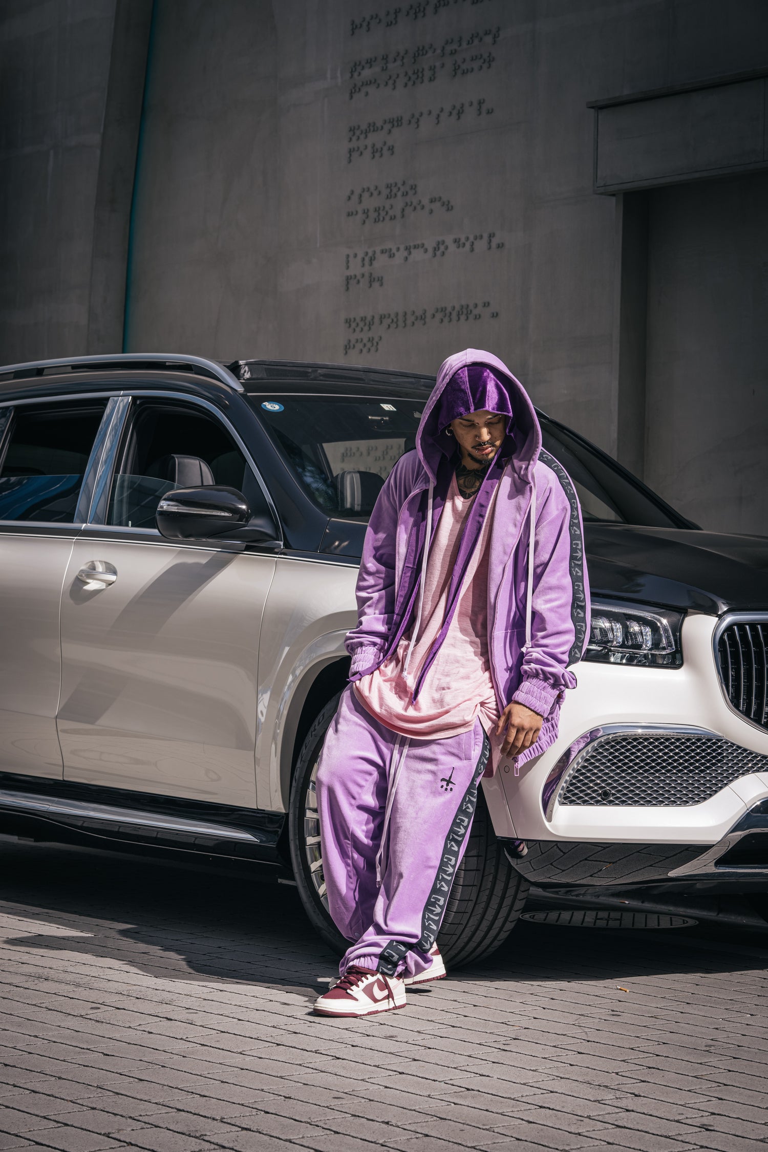 Velour Track Jacket