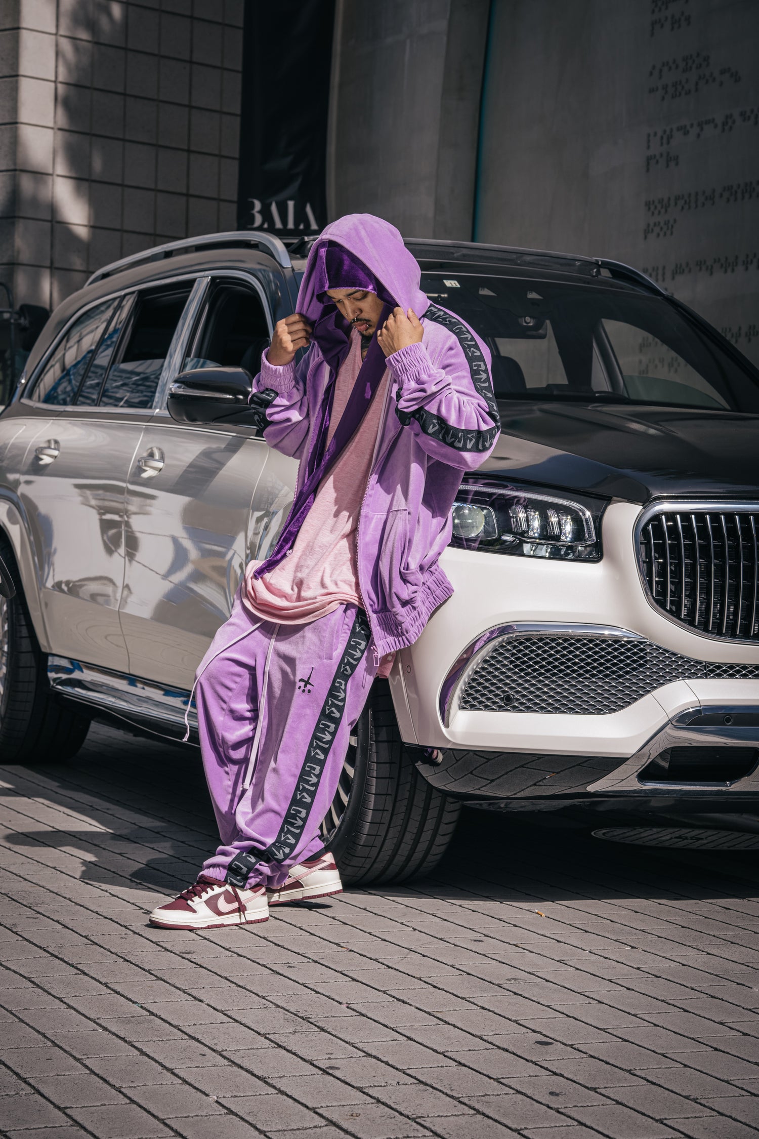 Velour Track Jacket