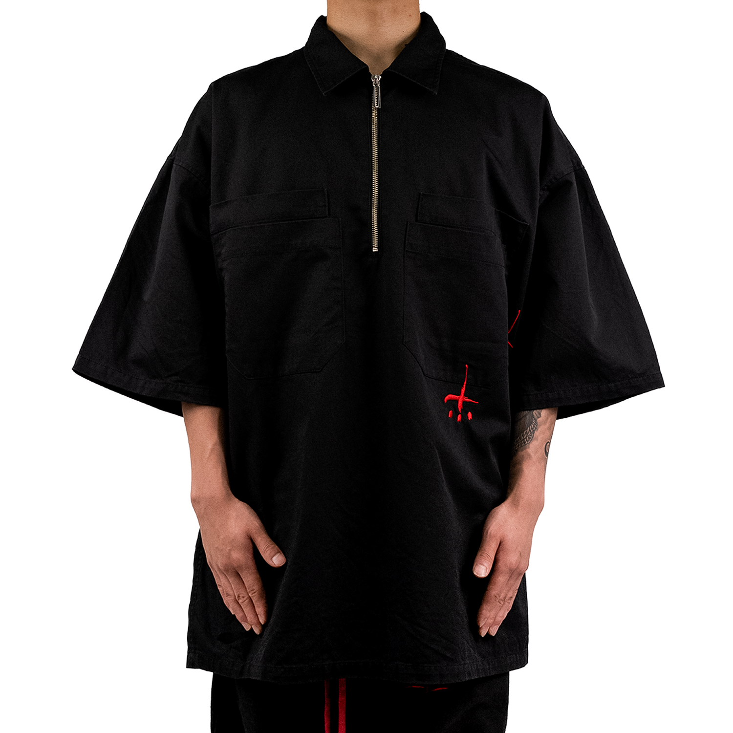Double Pocket Short Sleeve Shirt